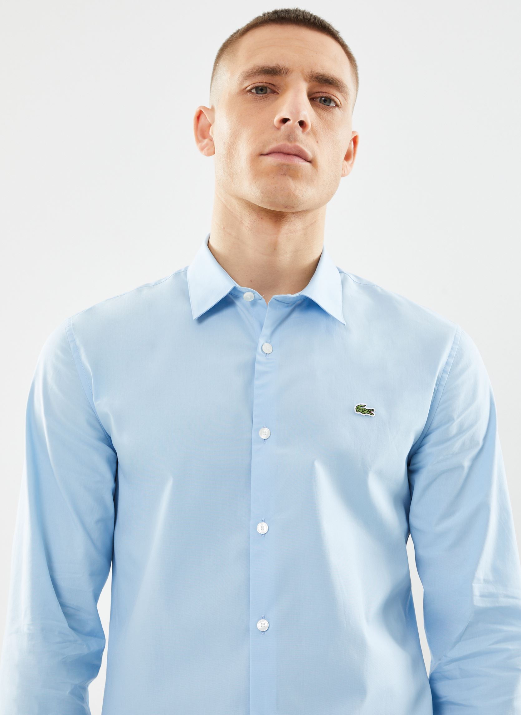 Hemden Chemise slim fit CH5620 heren blauw Lacoste Hemden Chemise slim fit CH5620 heren blauw PANORAMA