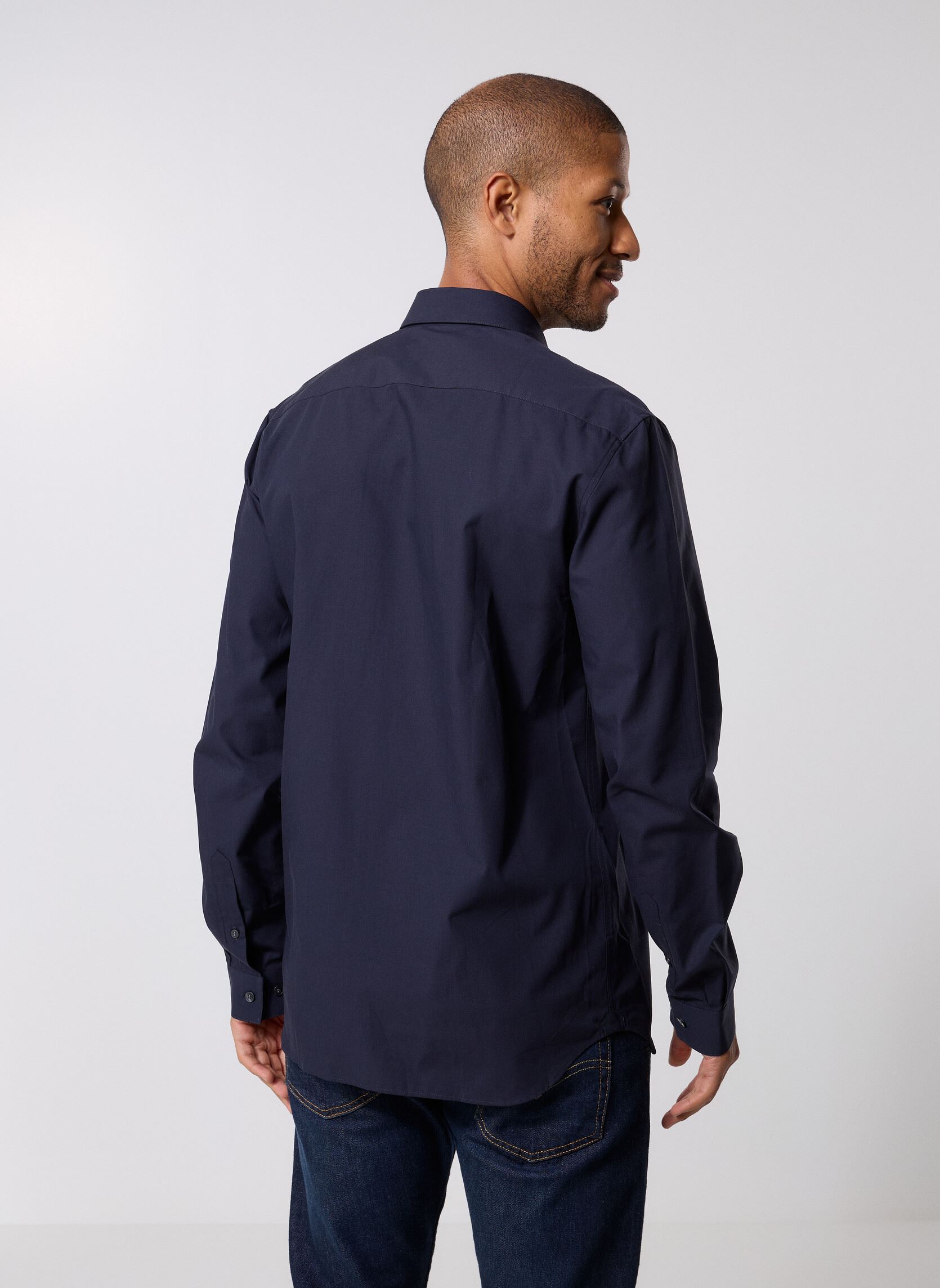 Chemise Sans Manches Slim Fit Orange - One Again - Homme Taille S - Neuve Avec étiquette