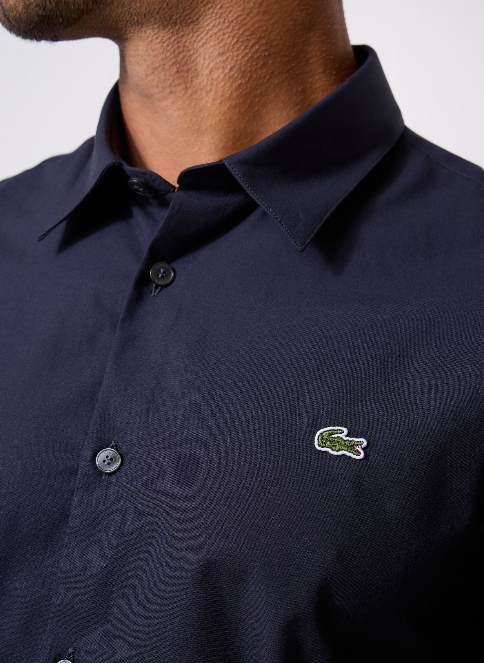 Chemises Chemise slim fit CH5620 homme noir Lacoste Chemises Chemise slim fit CH5620 homme noir ABIMES