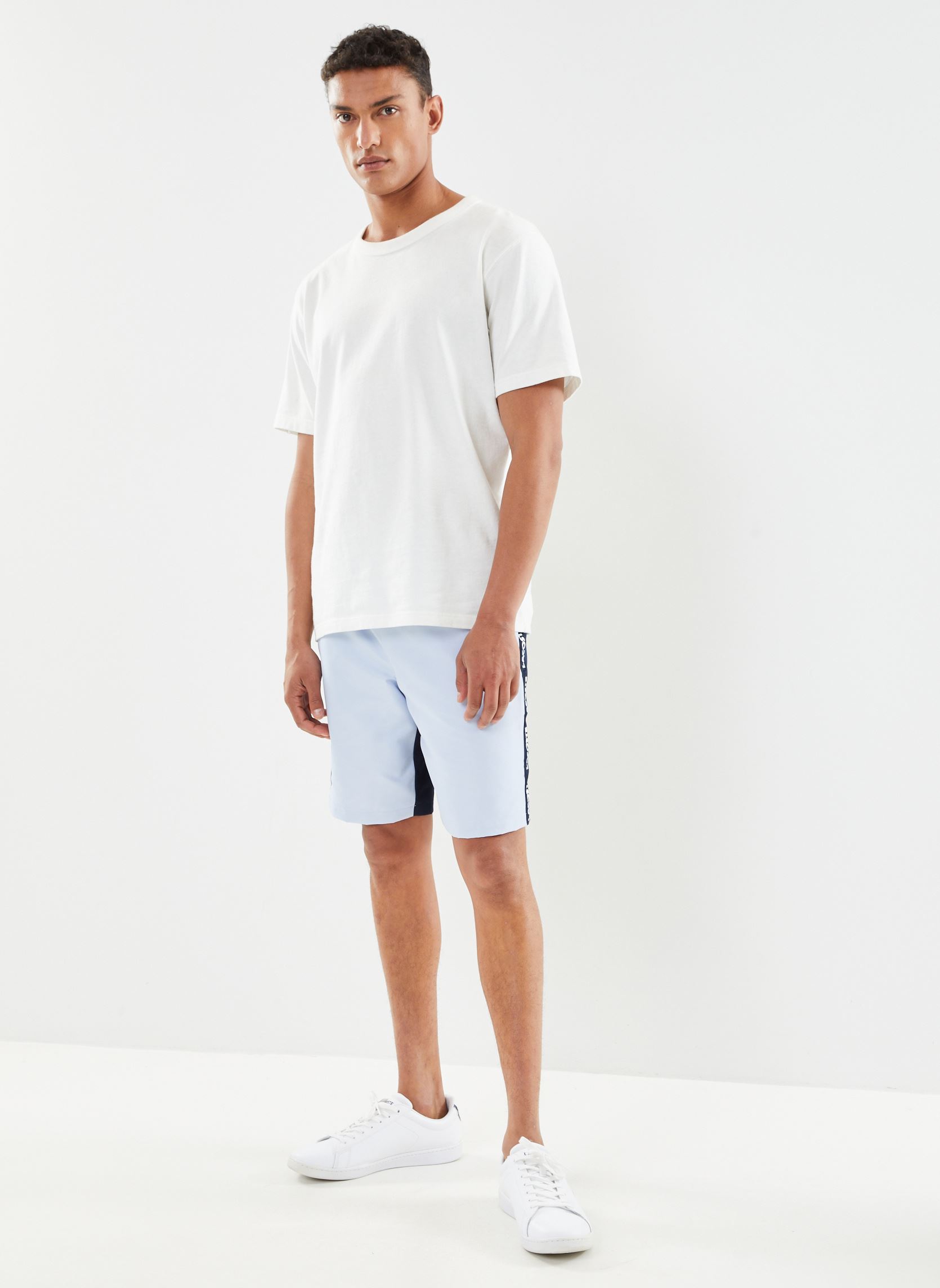 Haggar Pantaloncini Uomo Plissettati COOL 18 Pro: Tessuto Traspirante Con Cintura Espandibile, Cucitura Interna 24 Cm