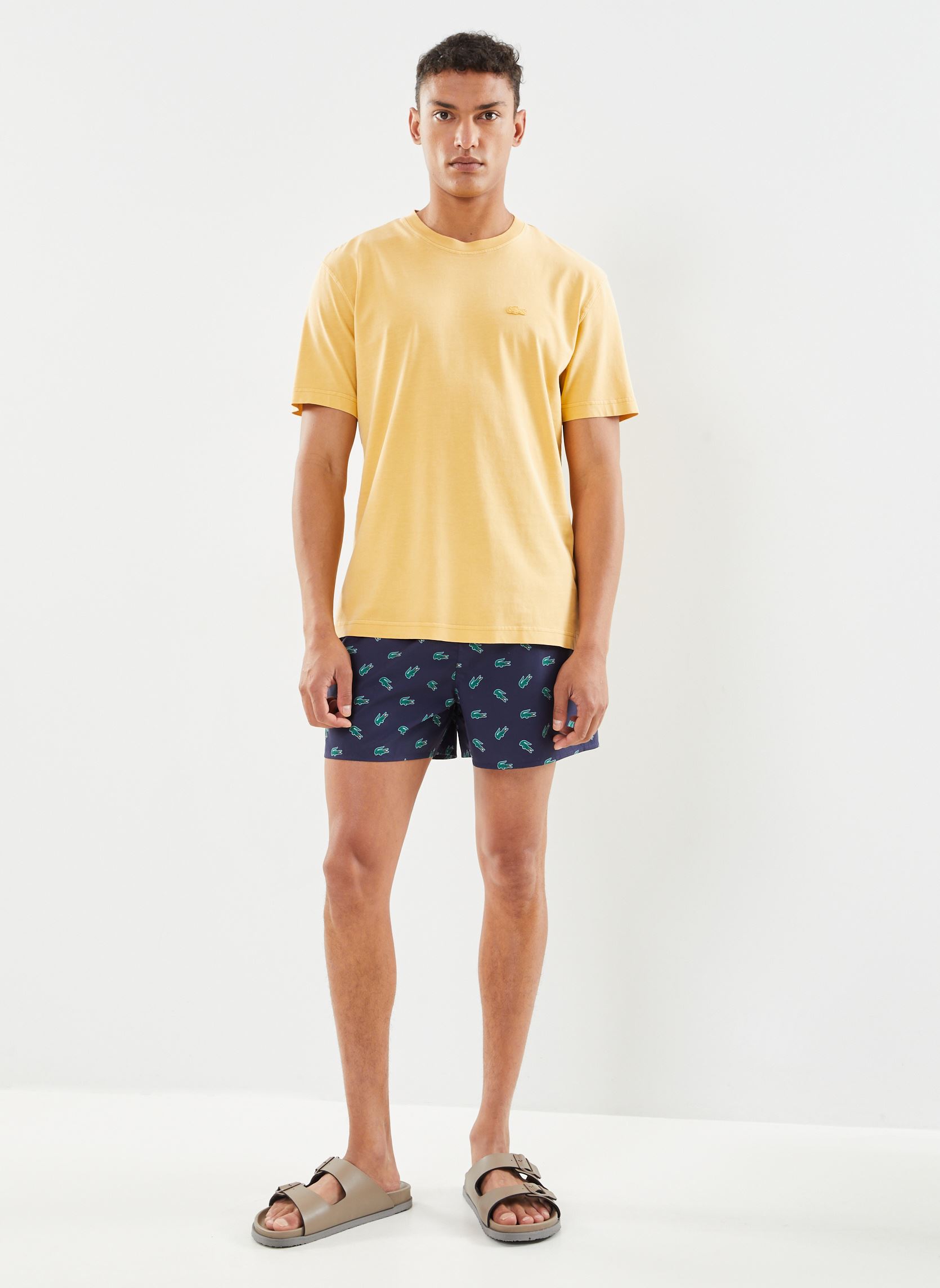 Shorts de bain Maillot de Bain MH7188 homme noir Lacoste Shorts de bain Maillot de Bain MH7188 homme noir MARINE/MULTICO