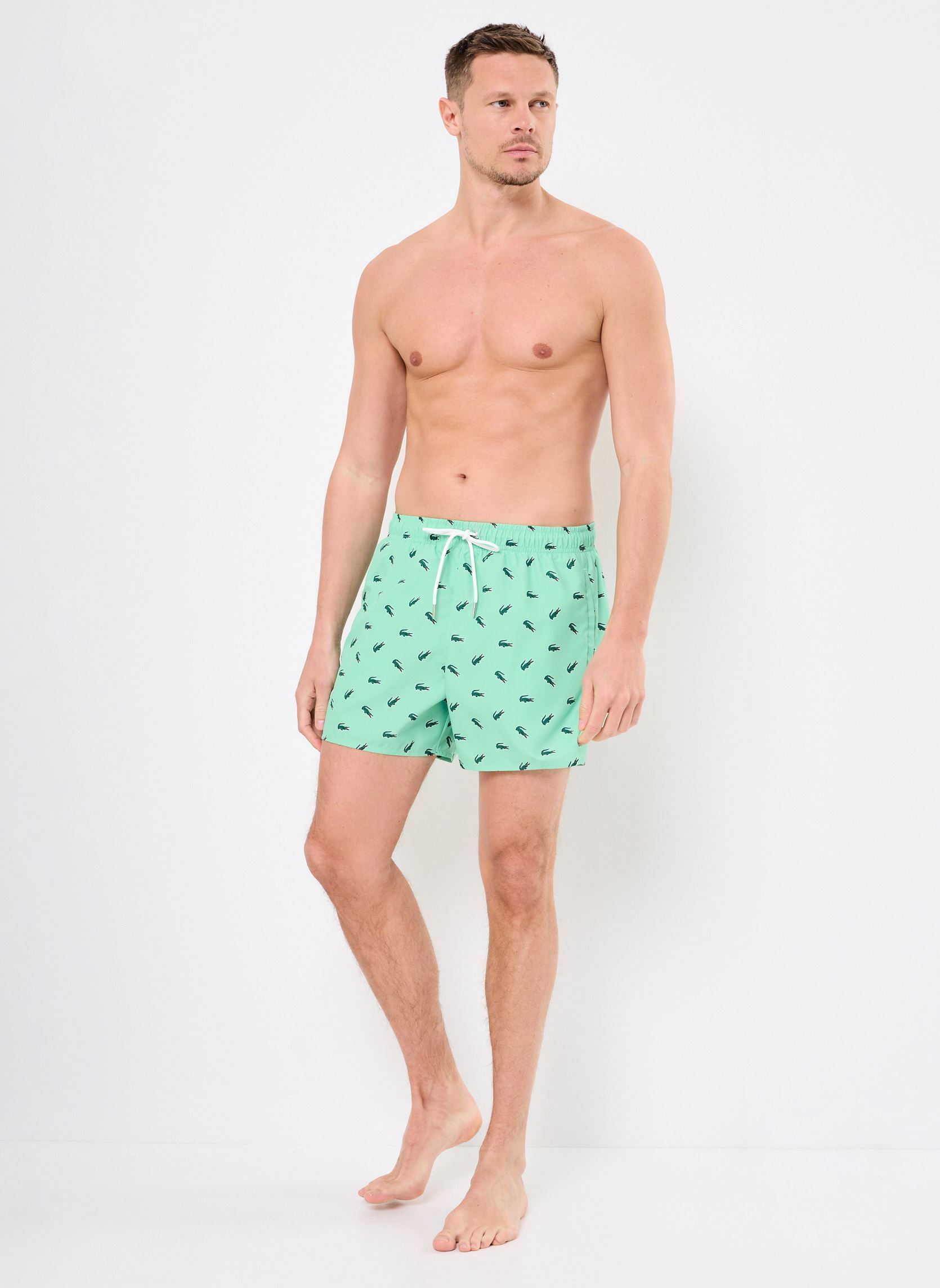 Pantaloncini da bagno Maillot de Bain MH7188 uomo verde Lacoste Pantaloncini da bagno Maillot de Bain MH7188 uomo verde LIAMONE/MULTICO