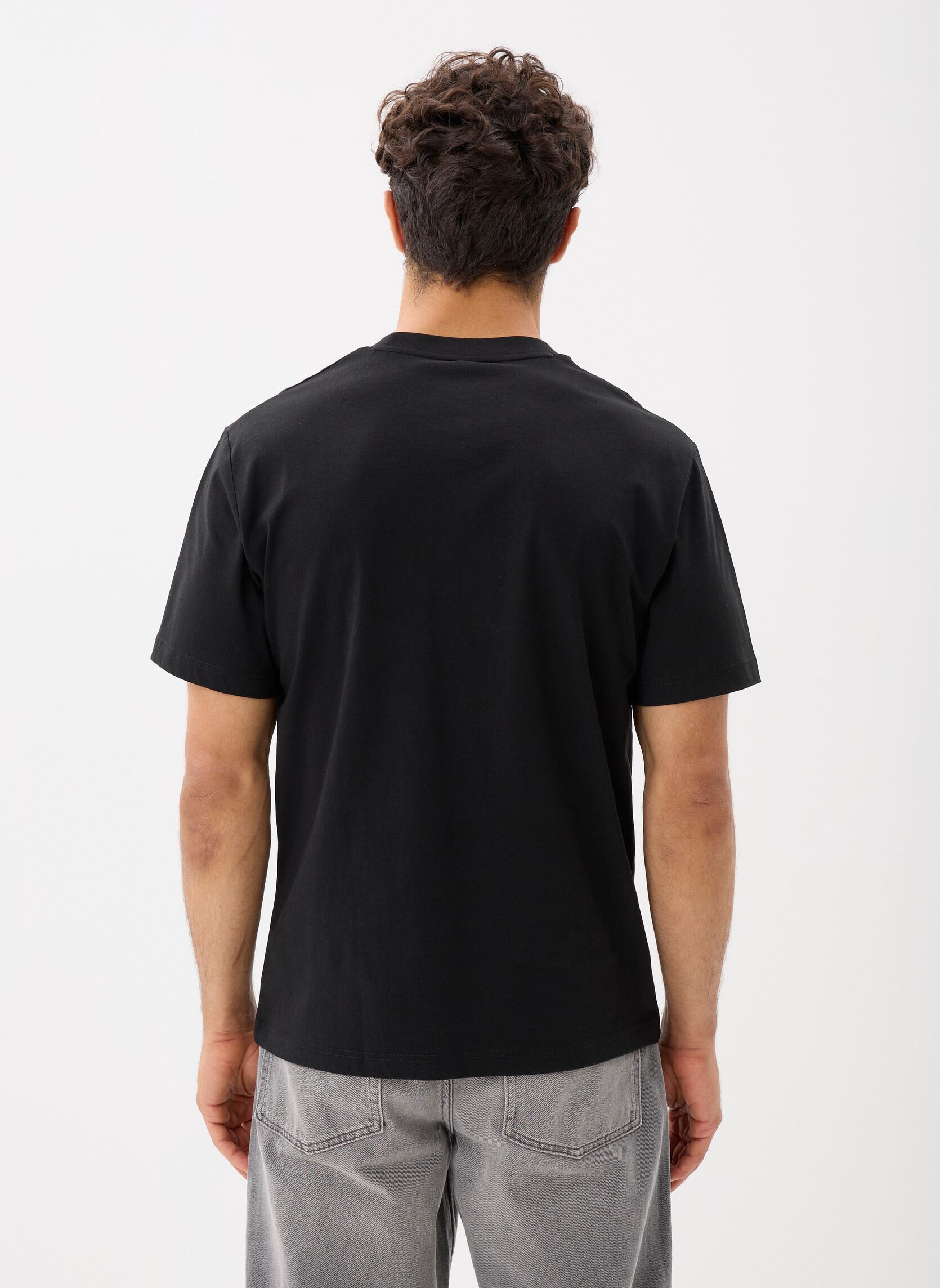 Tee-shirts manches courtes Tee Shirt TH7318 homme noir Lacoste Tee-shirts manches courtes Tee Shirt TH7318 homme noir NOIR