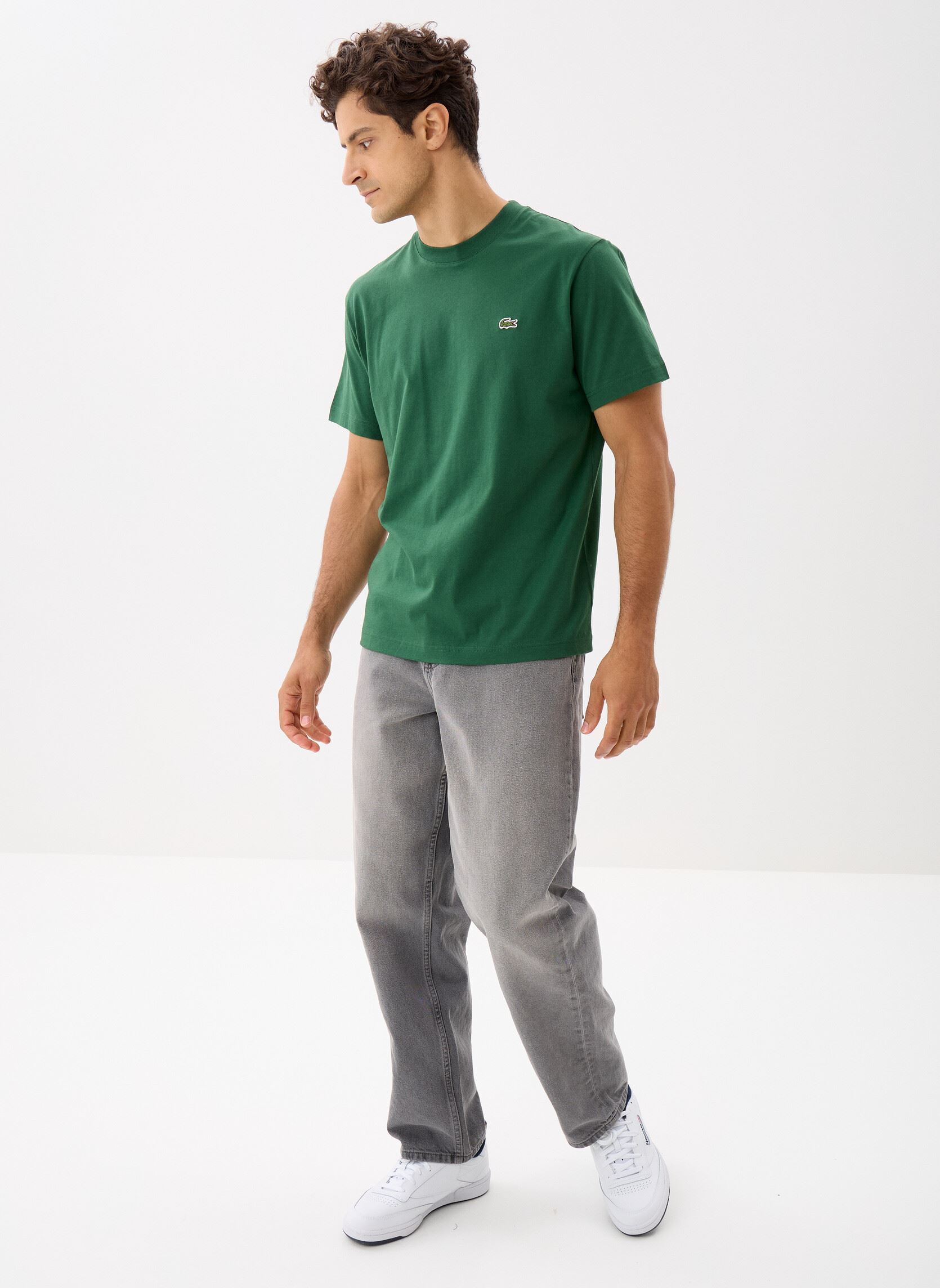 Tee-shirts manches courtes Tee Shirt TH7318 homme vert Lacoste Tee-shirts manches courtes Tee Shirt TH7318 homme vert VERT