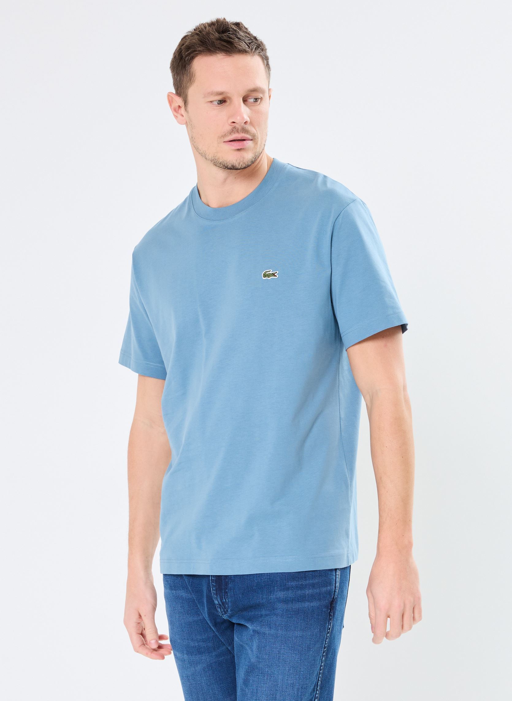 Vêtements Lacoste Tee Shirt TH7318 pour