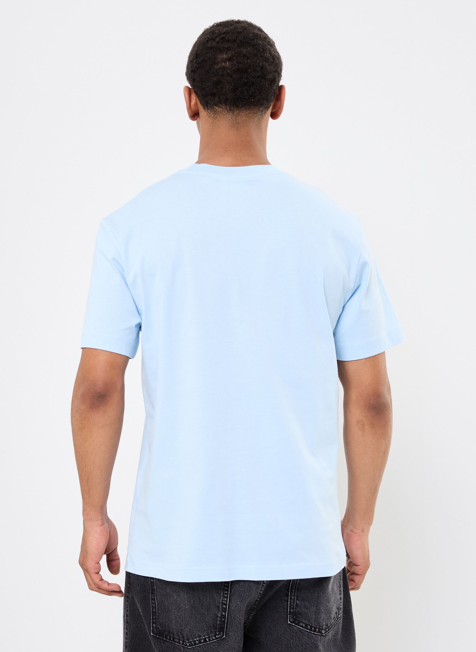 Tee-shirts Tee Shirt TH7318 homme bleu Lacoste Tee-shirts Tee Shirt TH7318 homme bleu RUISSEAU