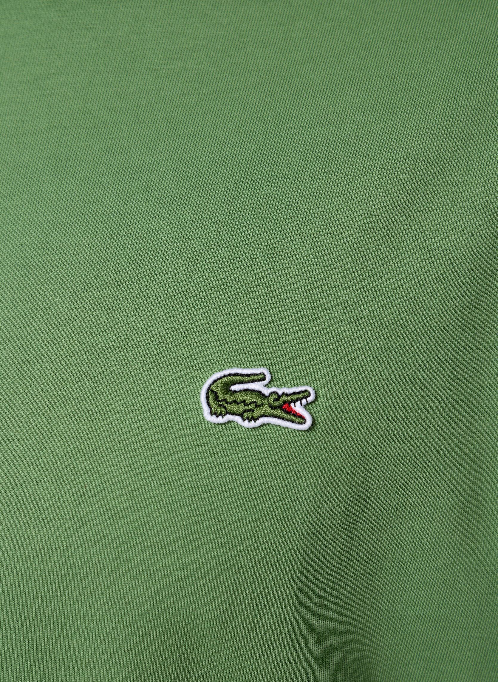 Tee-shirts manches courtes Tee Shirt TH7318 homme vert Lacoste Tee-shirts manches courtes Tee Shirt TH7318 homme vert MACHE