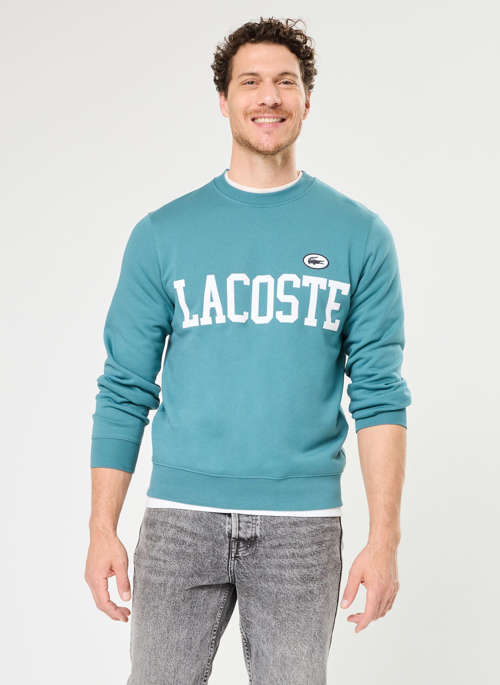 Vêtements Lacoste Sweatshirt SH7420 pour Accessoires - vue 2