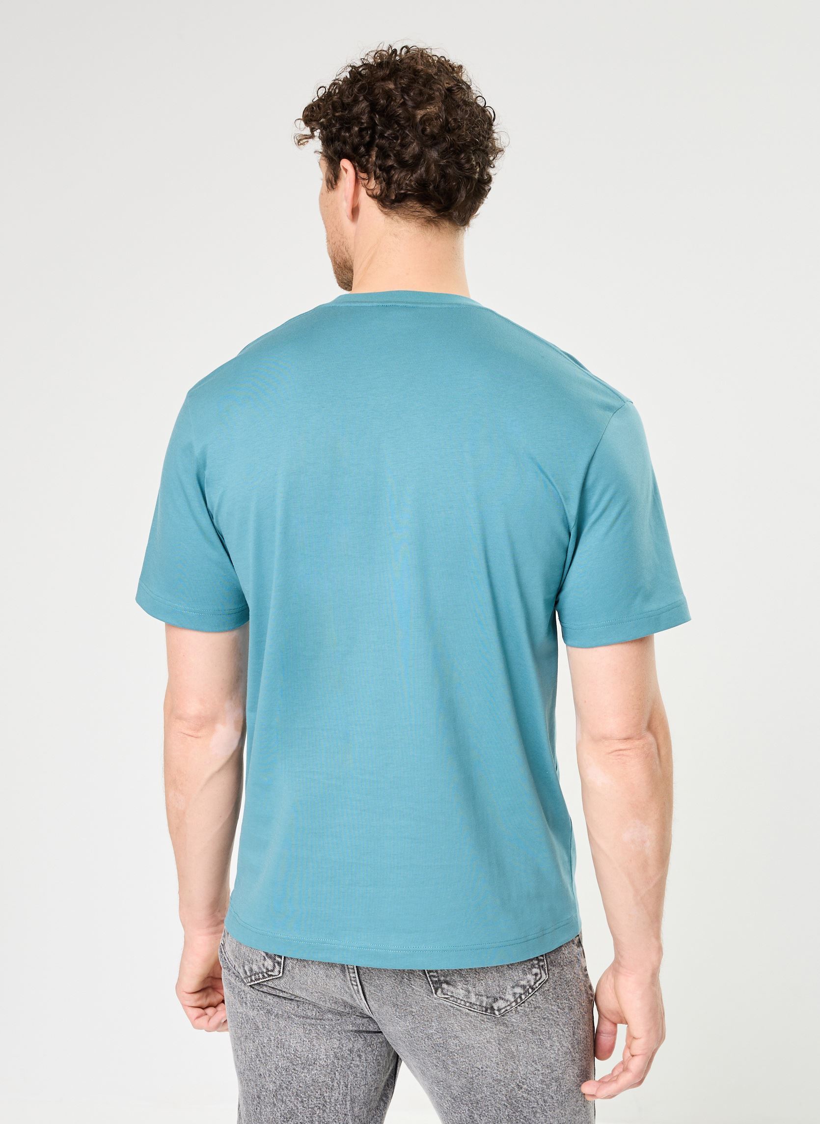 Kurzarm-T-Shirts Tee Shirt TH7411 herren blau Lacoste Kurzarm-T-Shirts Tee Shirt TH7411 herren blau HYDRO
