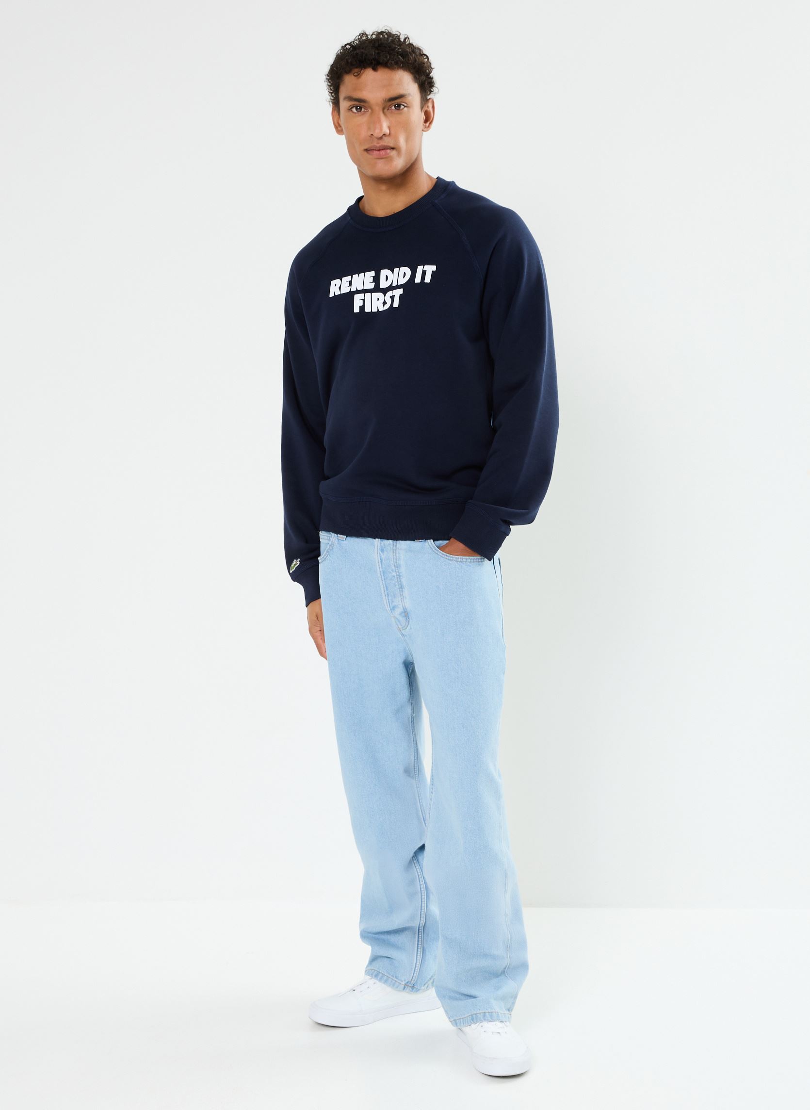 Sweats Sweatshirt SH0144 homme bleu Lacoste Sweats Sweatshirt SH0144 homme bleu MARINE