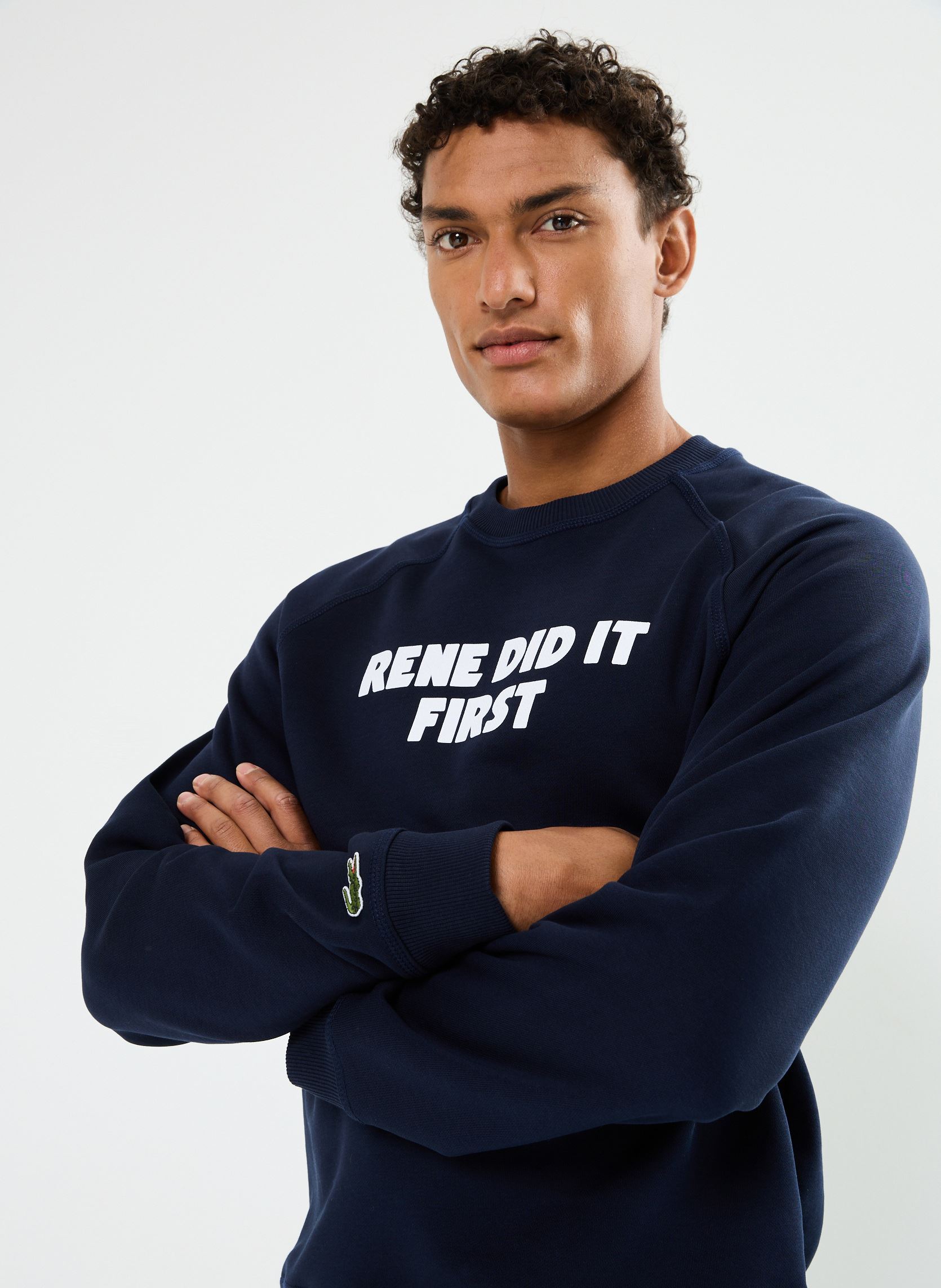 Sweats Sweatshirt SH0144 homme bleu Lacoste Sweats Sweatshirt SH0144 homme bleu MARINE