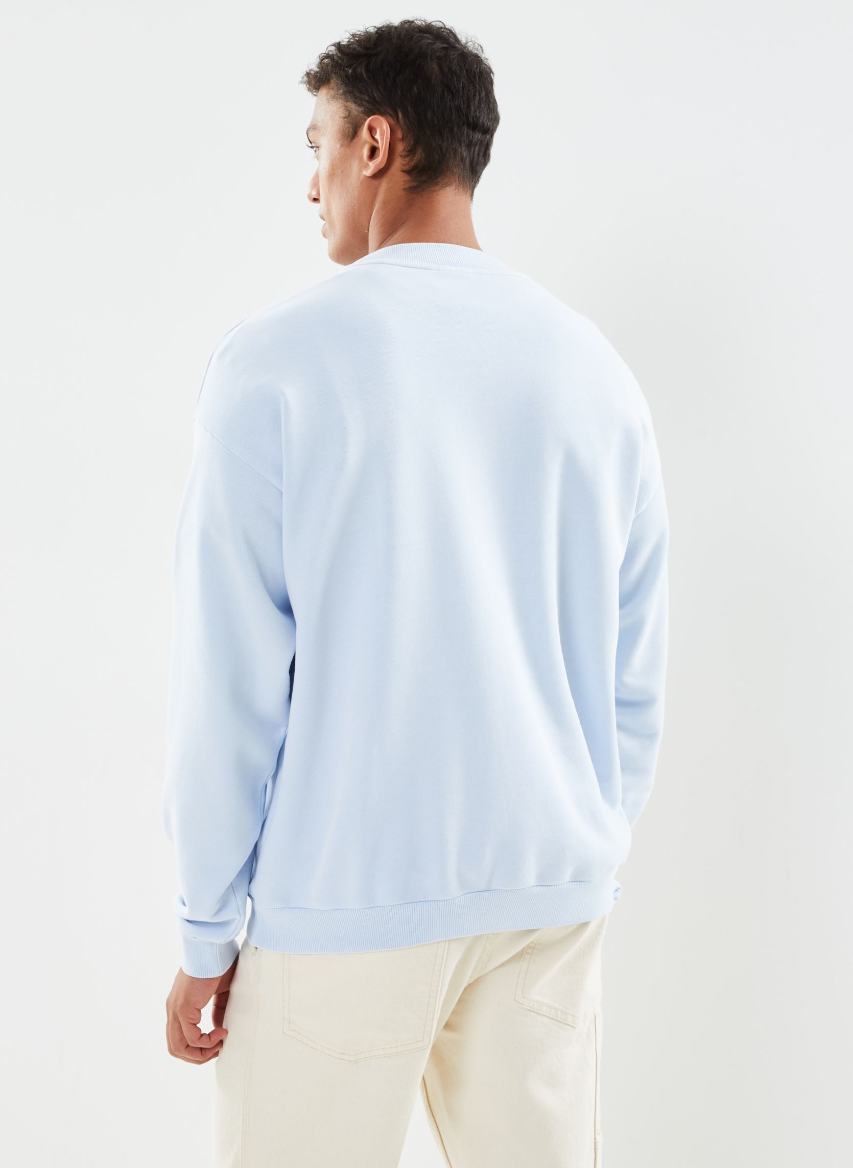 Felpe Sweatshirt délavé SH7506 uomo blu Lacoste Felpe Sweatshirt délavé SH7506 uomo blu ECO SKYWAY