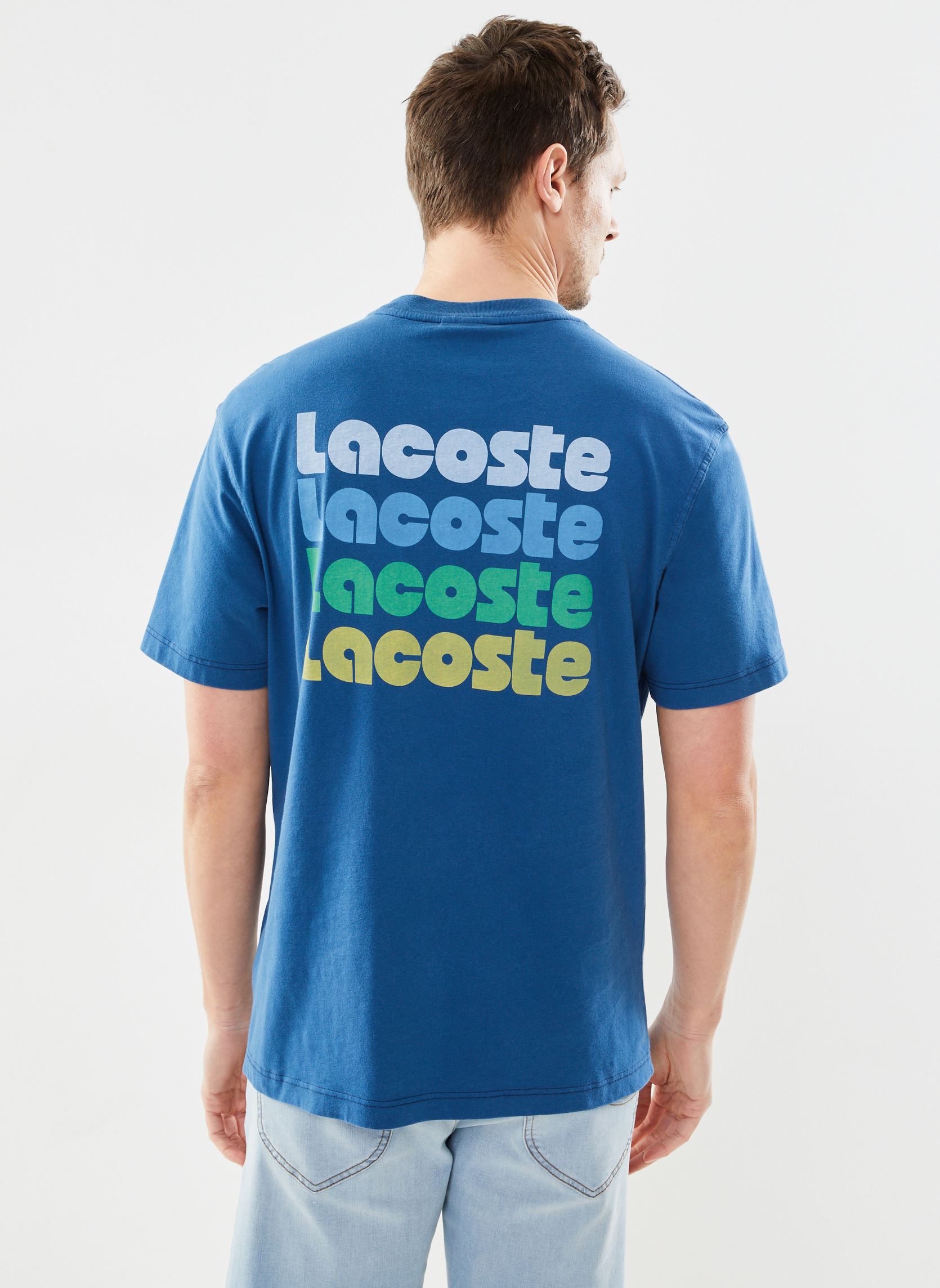 Kurzarm-T-Shirts Tee shirt TH7544 herren blau Lacoste Kurzarm-T-Shirts Tee shirt TH7544 herren blau SPHERE