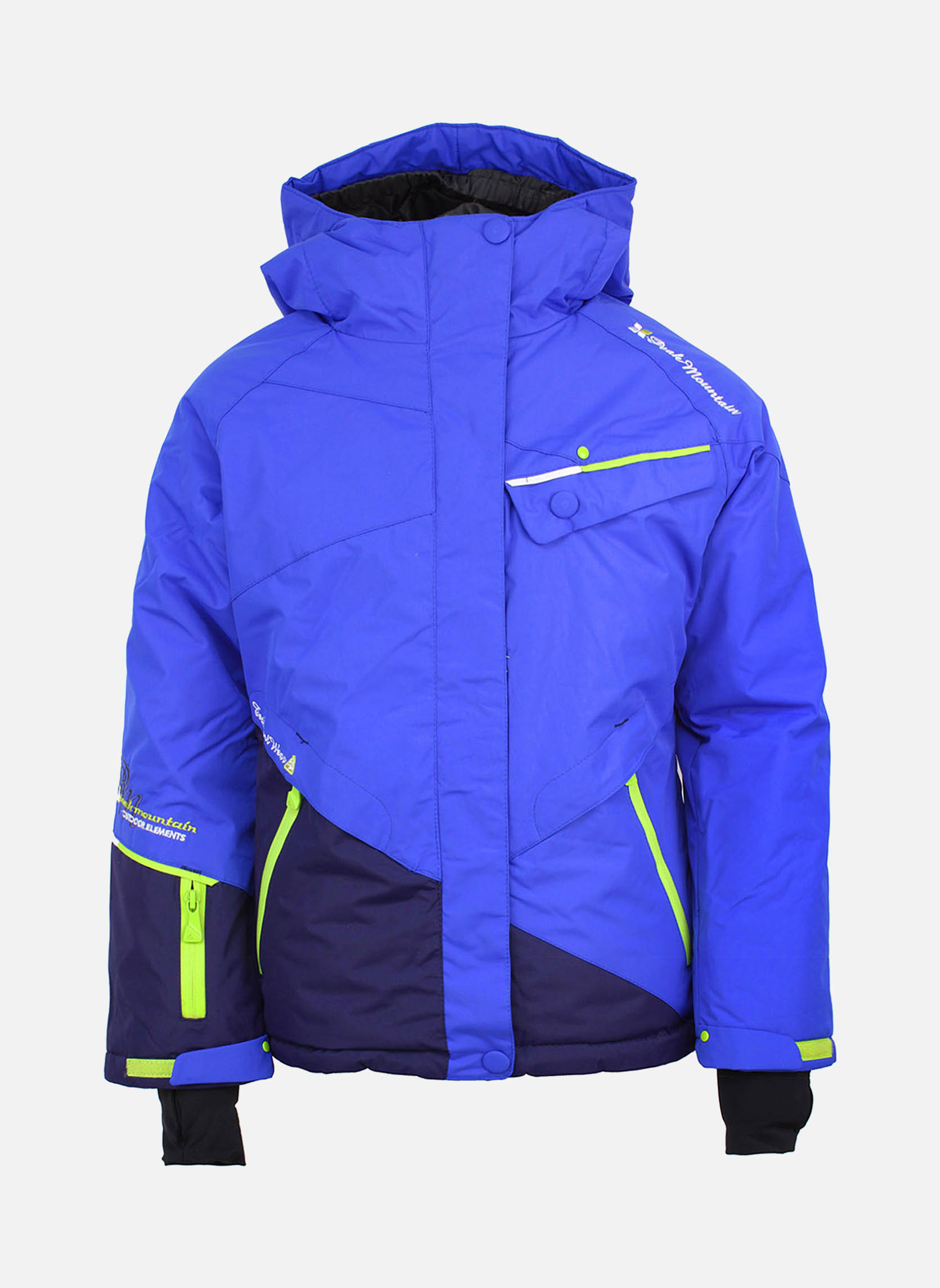 Blousons Blouson de ski fille GATENE BLEU fille bleu Peak Mountain Blousons Blouson de ski fille GATENE BLEU fille bleu Bleu
