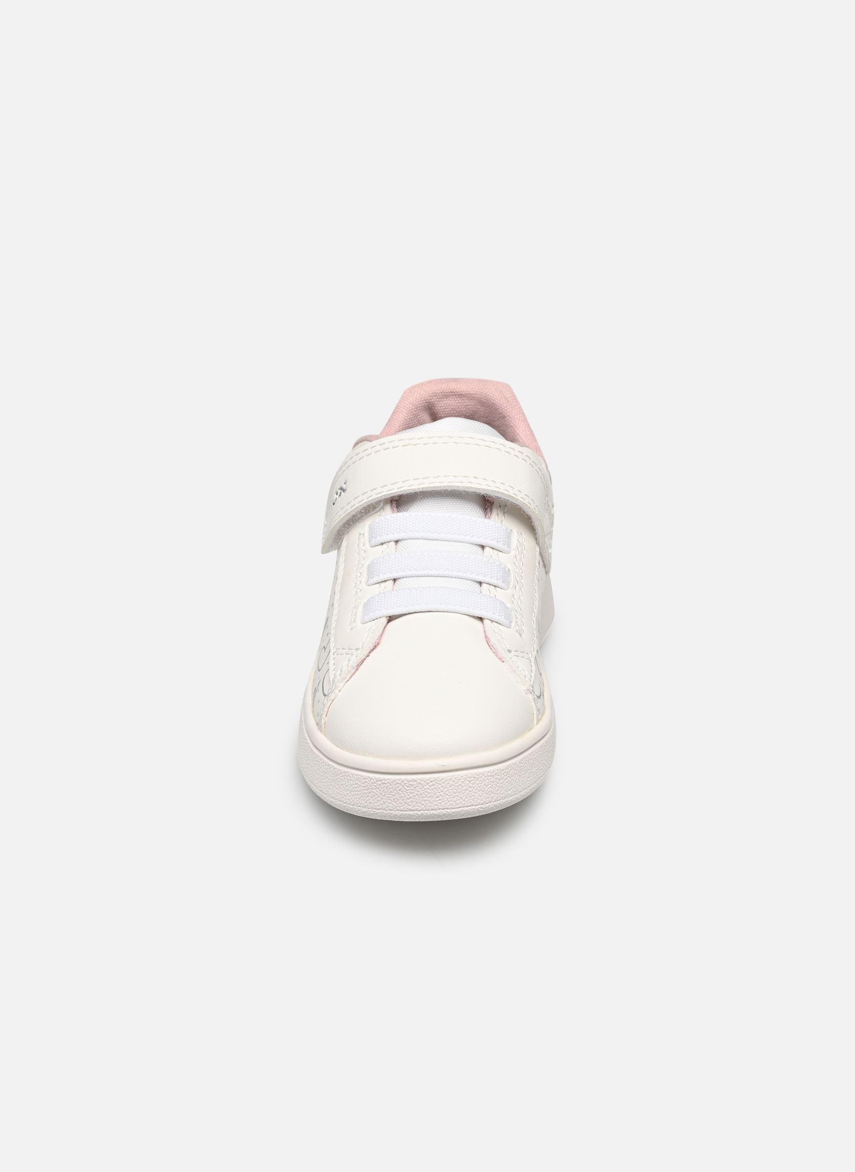 Niedrige Sneaker B Eclyper Girl A mädchen weiß Geox Niedrige Sneaker B Eclyper Girl A mädchen weiß BLANC / ARGENT