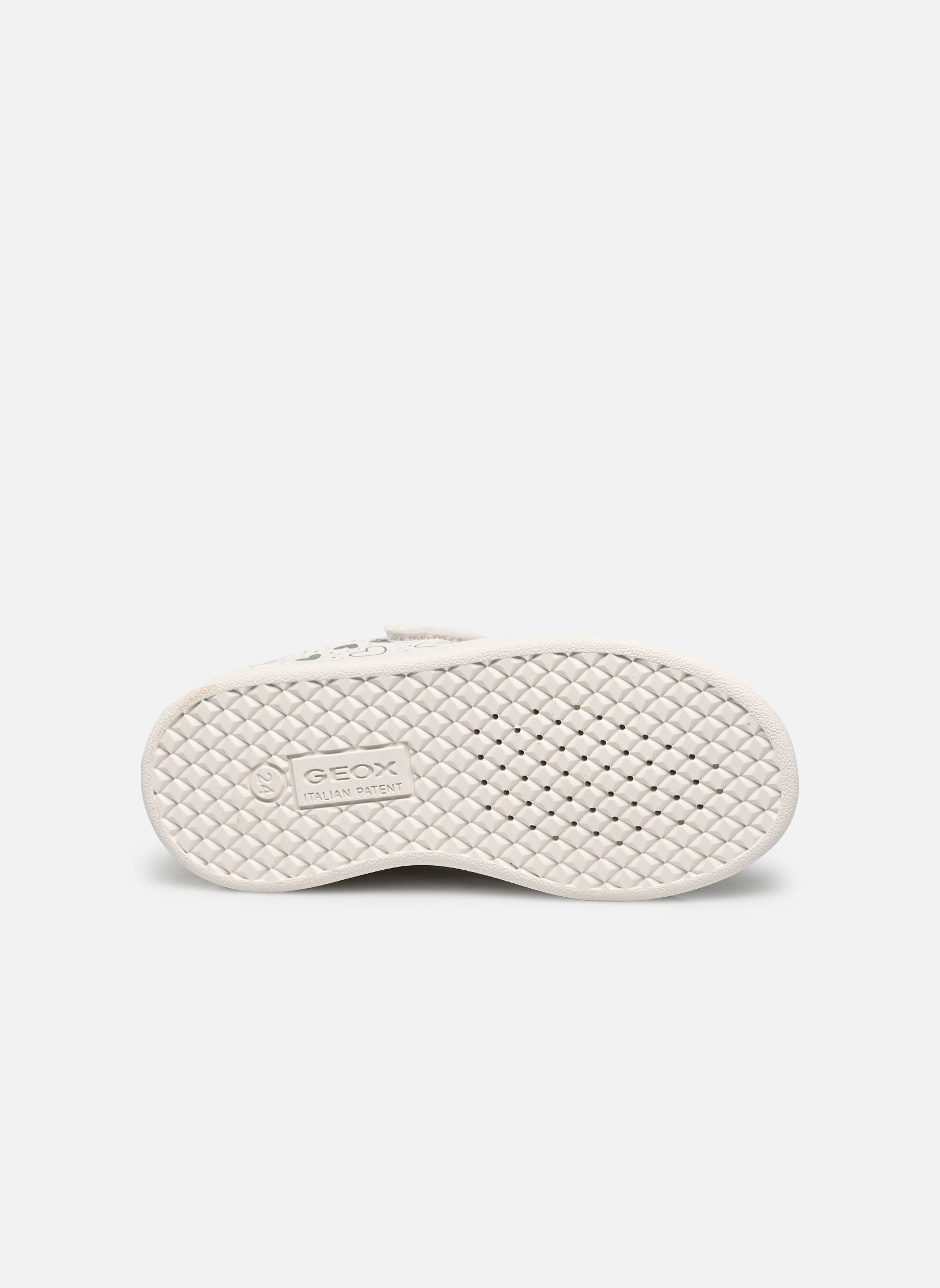 Niedrige Sneaker B Eclyper Girl A mädchen weiß Geox Niedrige Sneaker B Eclyper Girl A mädchen weiß BLANC / ARGENT