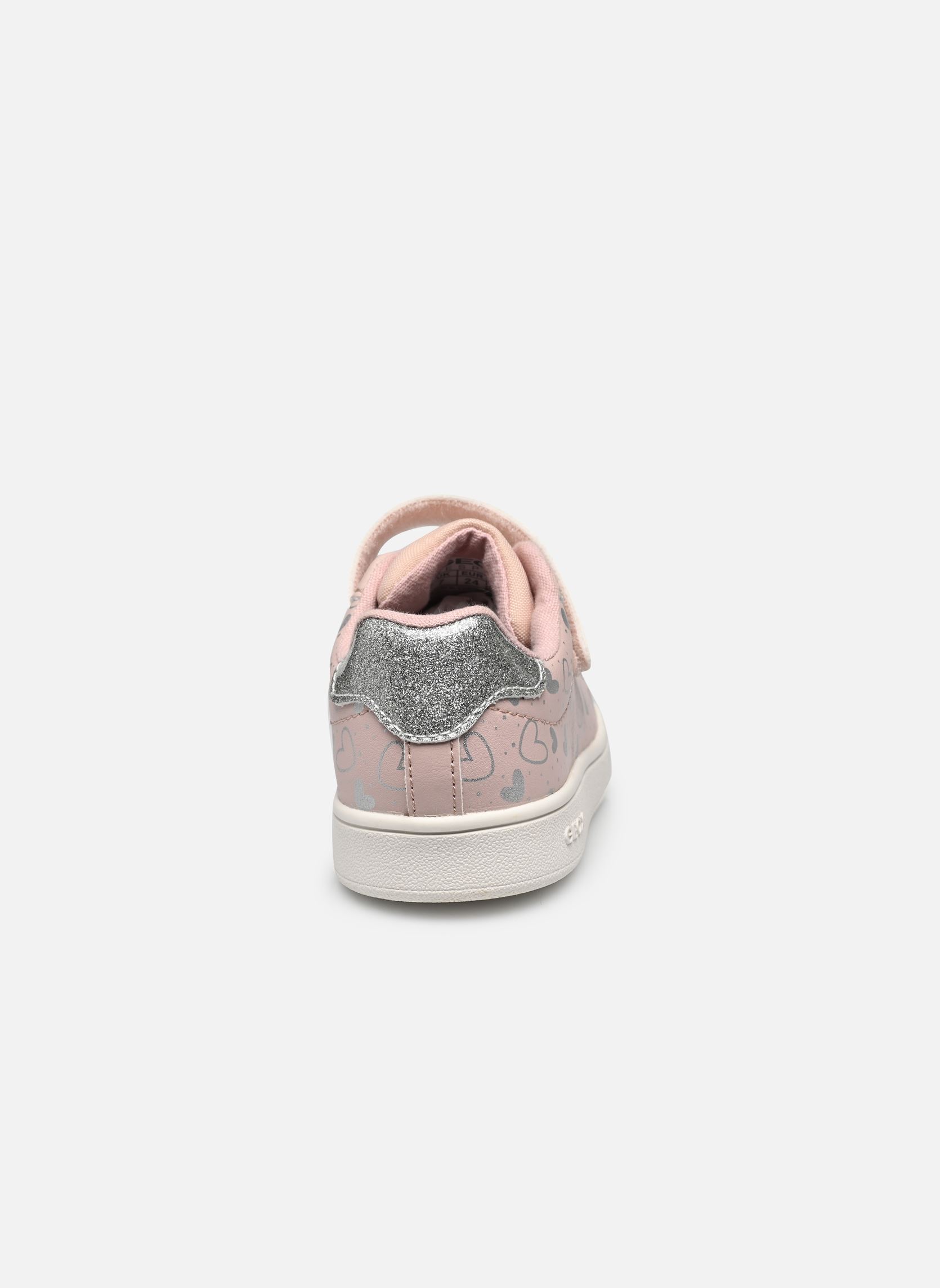 Baskets basses B Eclyper Girl A fille rose Geox Baskets basses B Eclyper Girl A fille rose Lt Rose/Silver