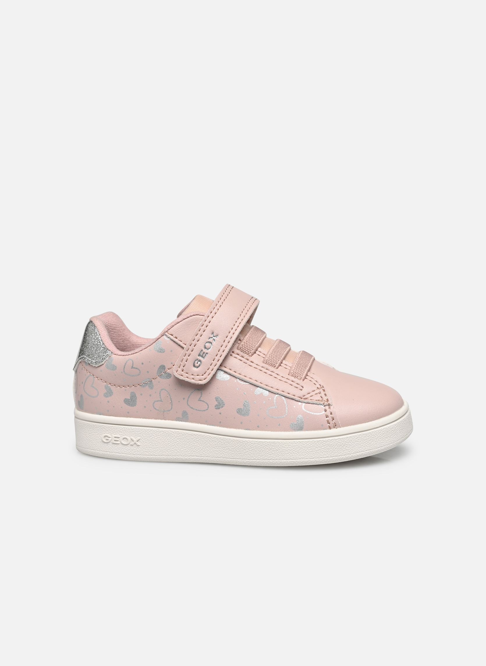 Baskets basses B Eclyper Girl A fille rose Geox Baskets basses B Eclyper Girl A fille rose Lt Rose/Silver