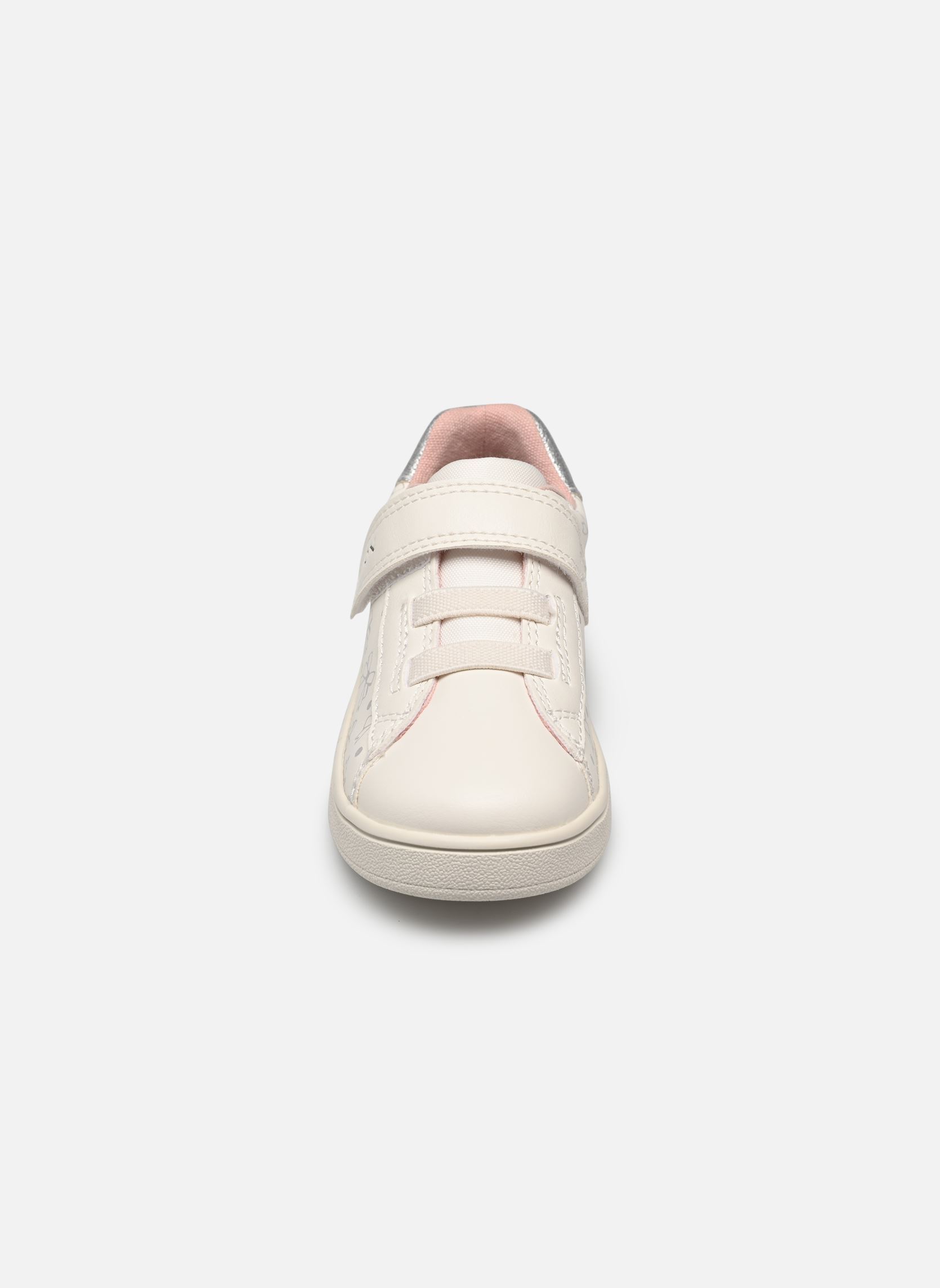 Lage sneakers B Eclyper Girl A meisjes wit Geox Lage sneakers B Eclyper Girl A meisjes wit Optic White/Silver