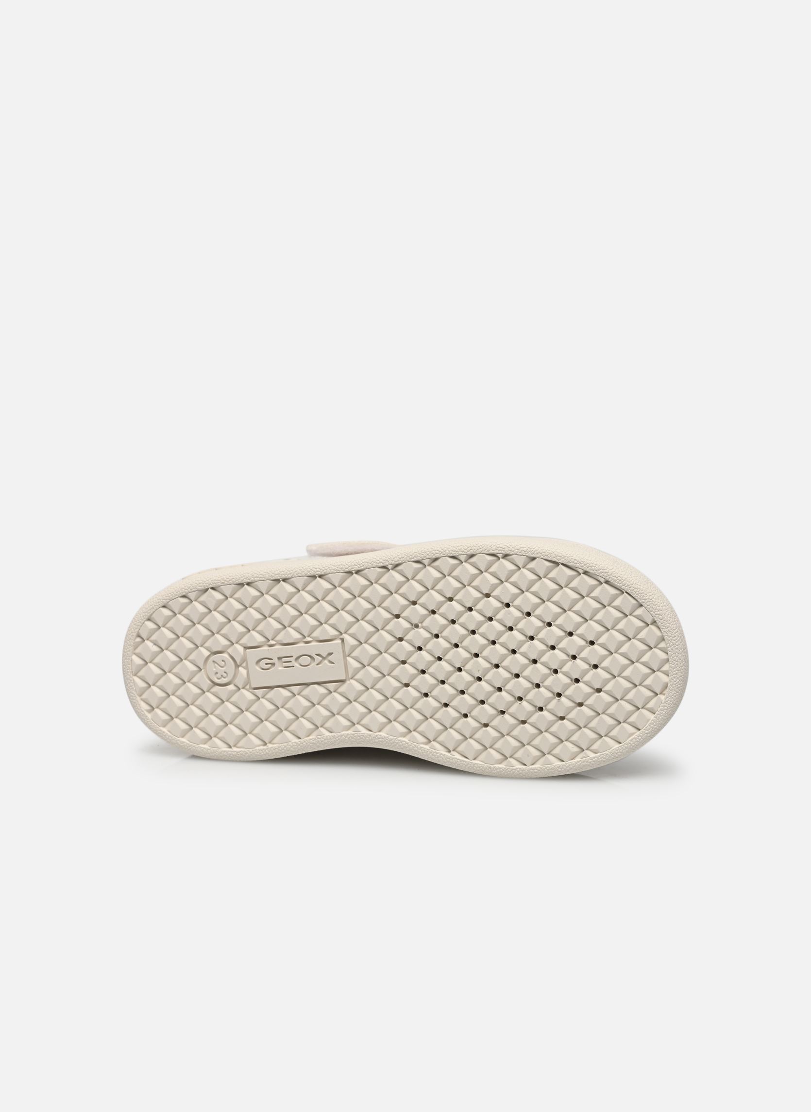 Lage sneakers B Eclyper Girl A meisjes wit Geox Lage sneakers B Eclyper Girl A meisjes wit Optic White/Silver