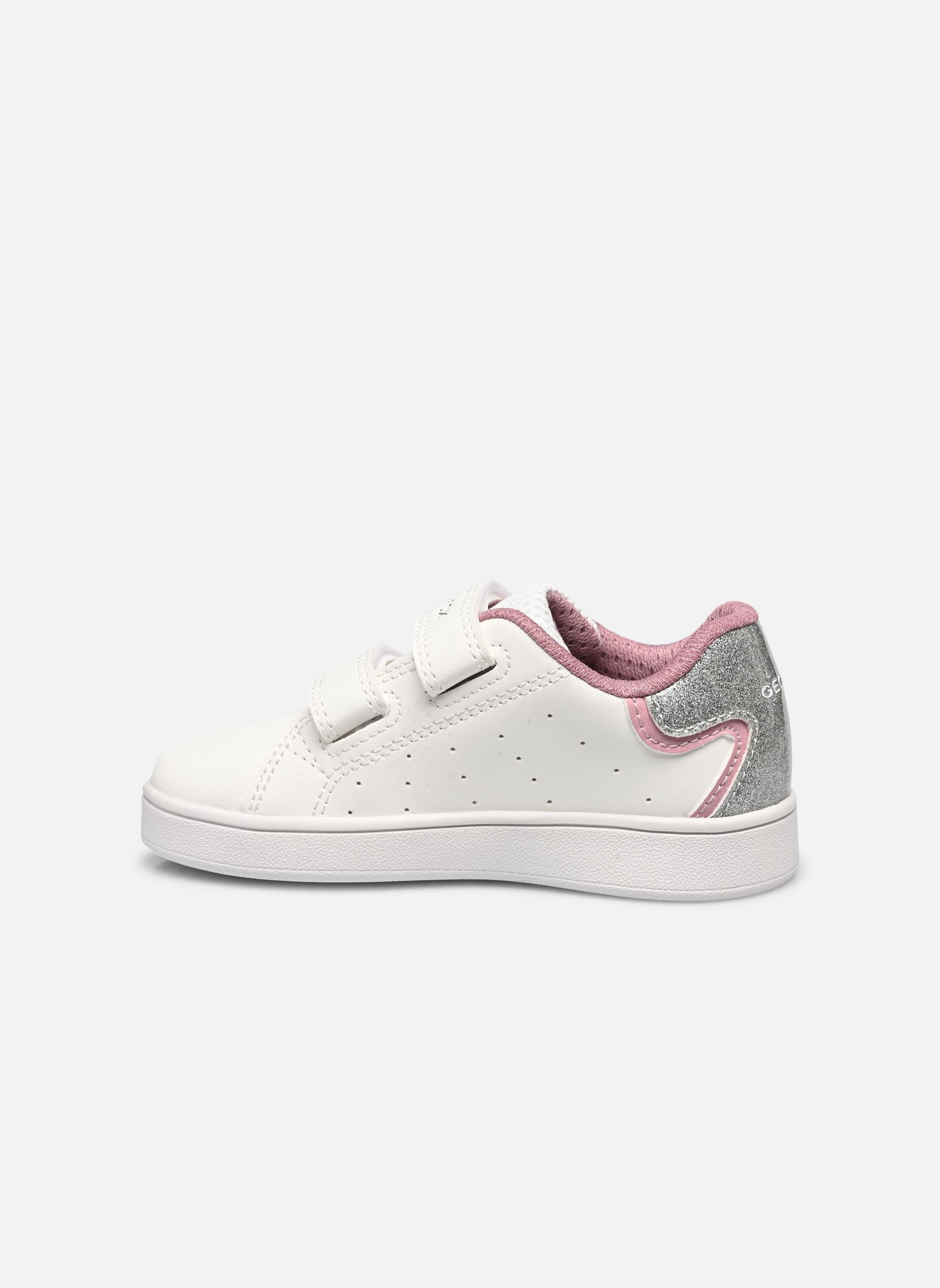 Niedrige Sneaker B Eclyper Girl A mädchen weiß Geox Niedrige Sneaker B Eclyper Girl A mädchen weiß Blanc / Rose