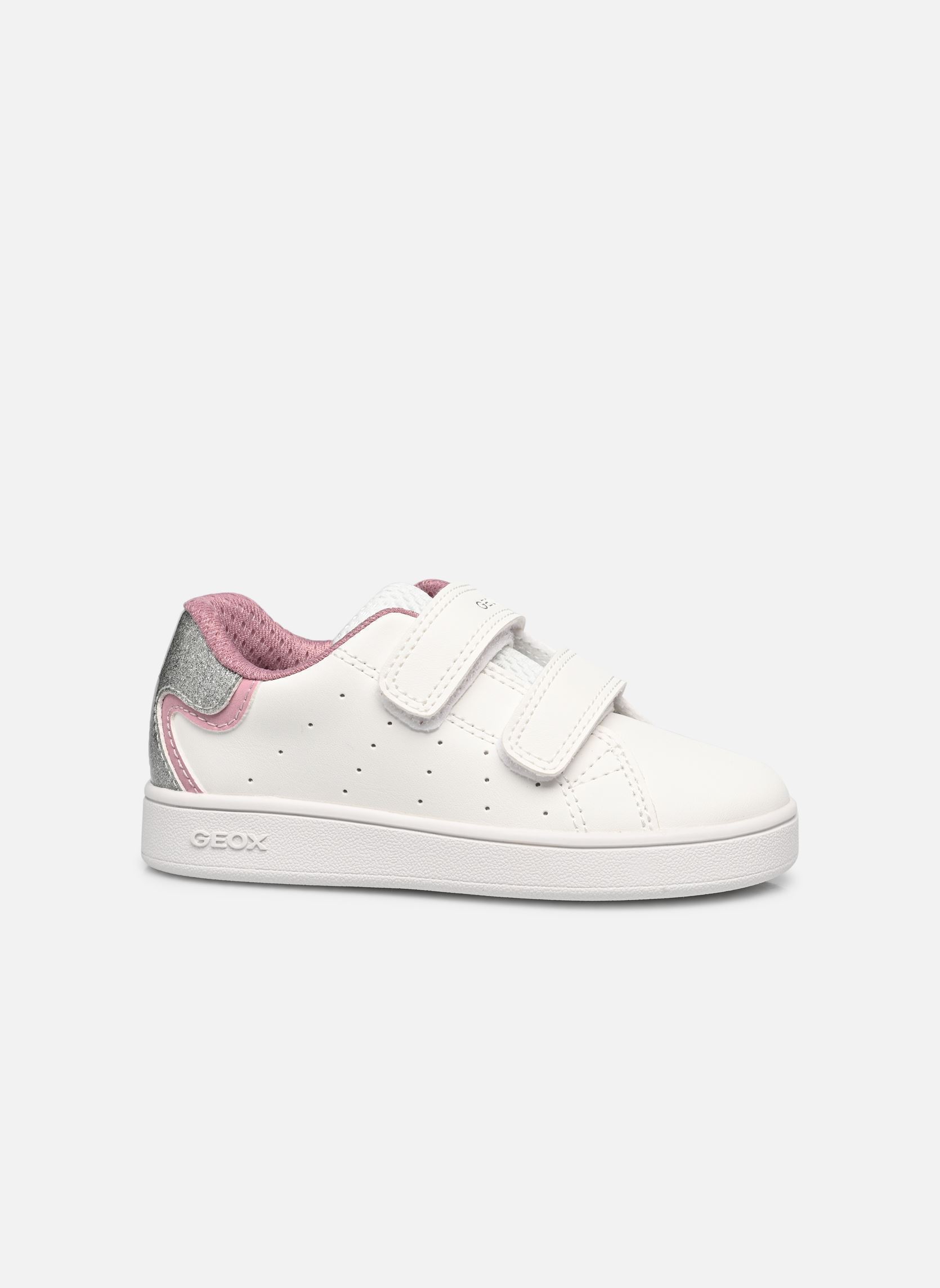 Niedrige Sneaker B Eclyper Girl A mädchen weiß Geox Niedrige Sneaker B Eclyper Girl A mädchen weiß Blanc / Rose