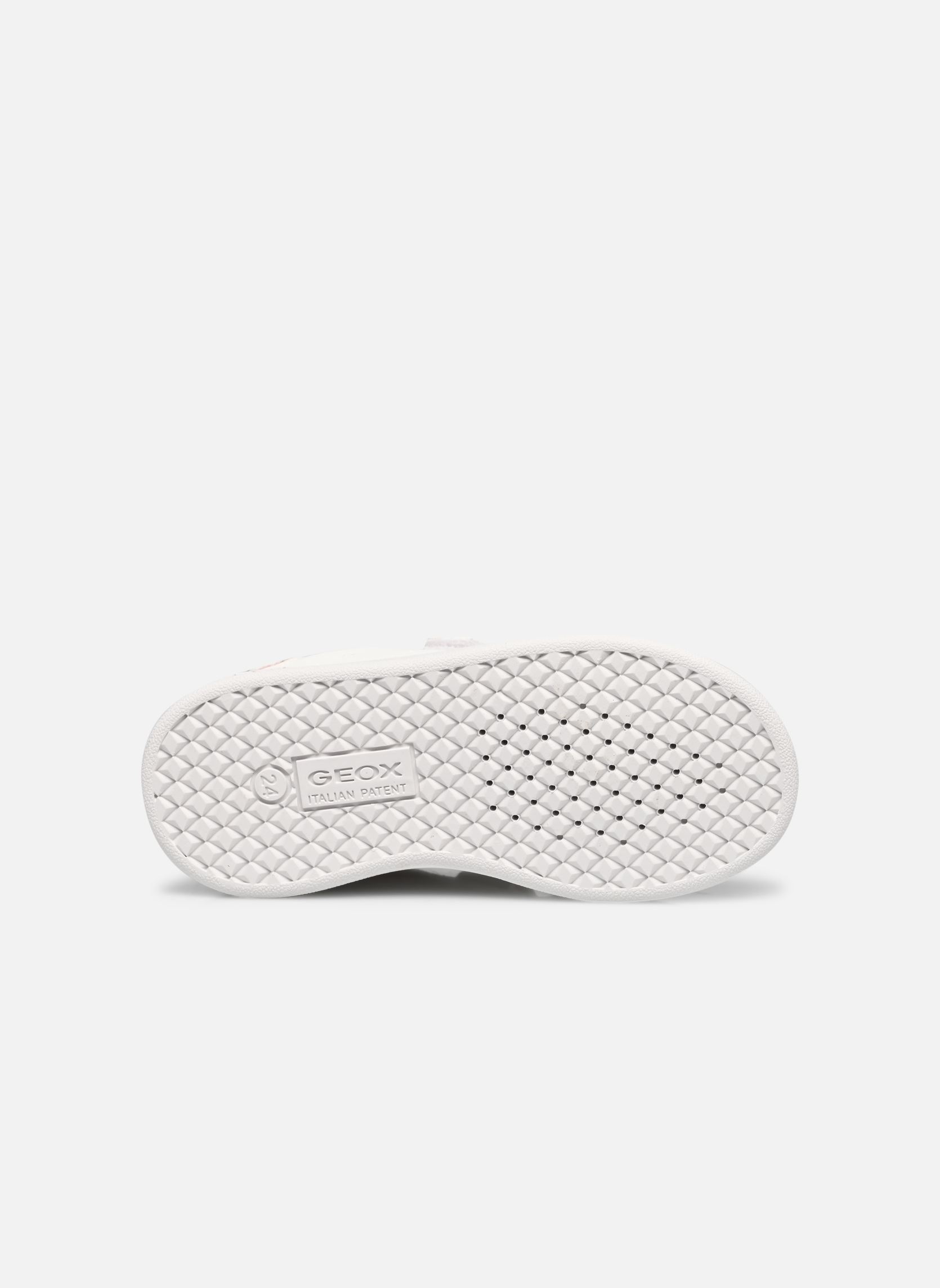 Niedrige Sneaker B Eclyper Girl A mädchen weiß Geox Niedrige Sneaker B Eclyper Girl A mädchen weiß Blanc / Rose