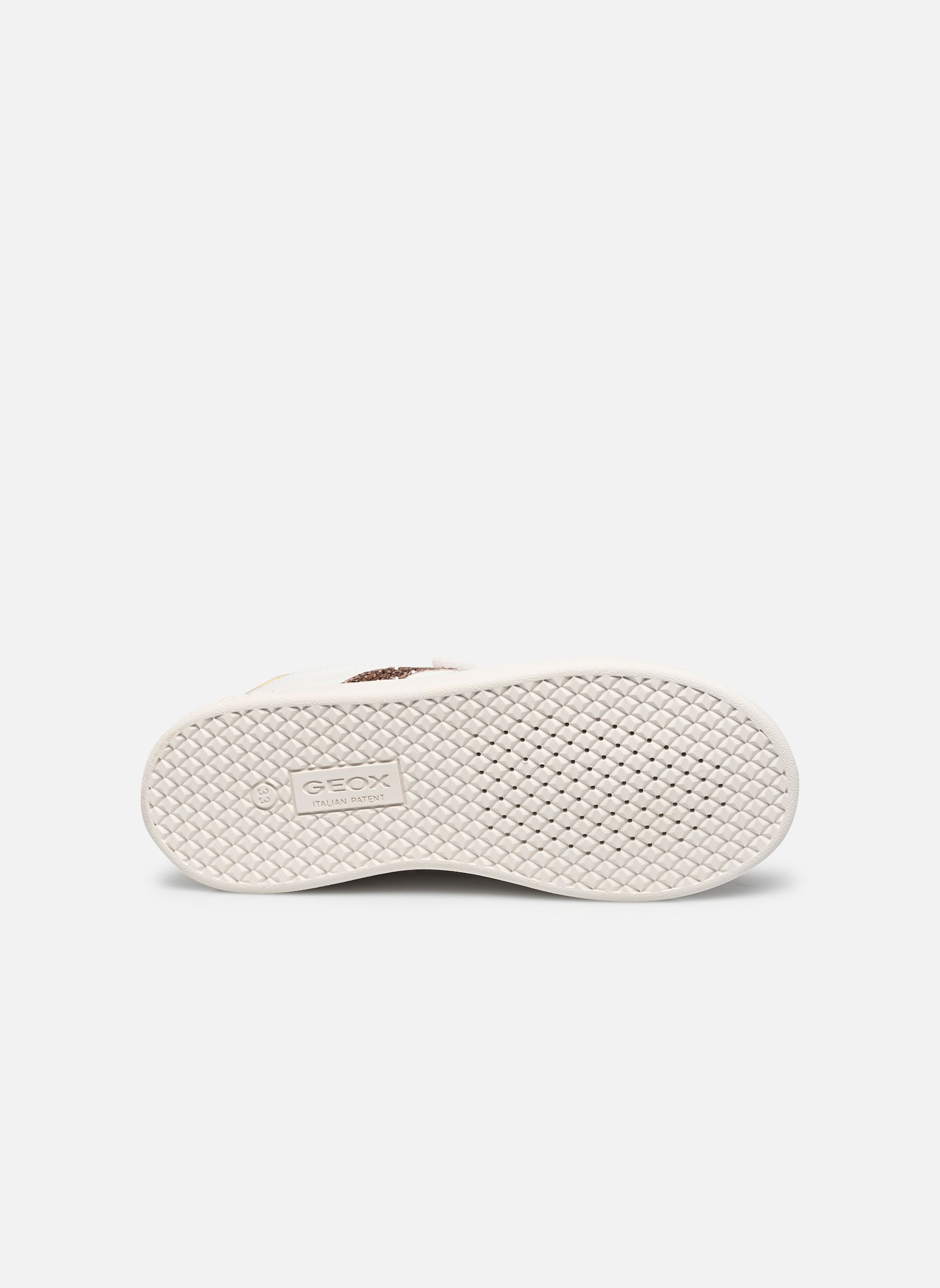 Baskets basses J Eclyper Girl A fille blanc Geox Baskets basses J Eclyper Girl A fille blanc White/Rose Gold