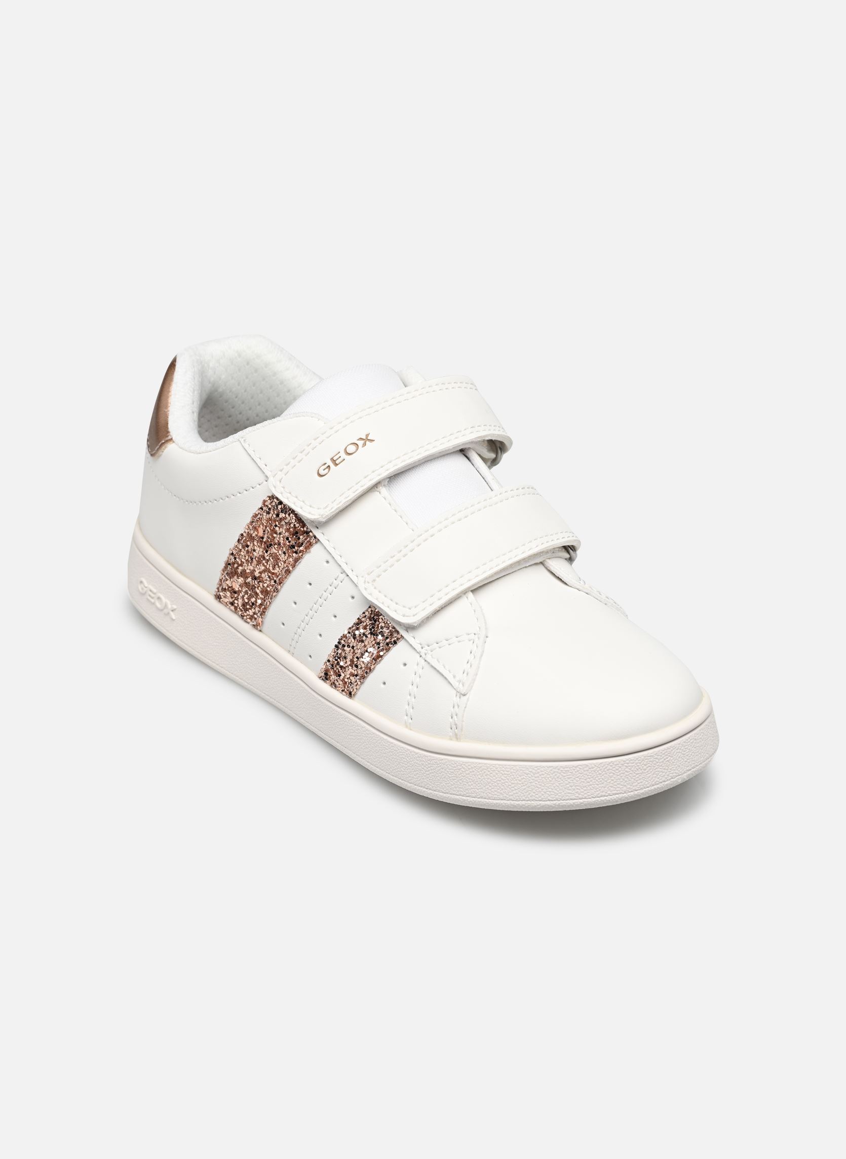 Baskets basses J Eclyper Girl A fille blanc Geox Baskets basses J Eclyper Girl A fille blanc White/Rose Gold