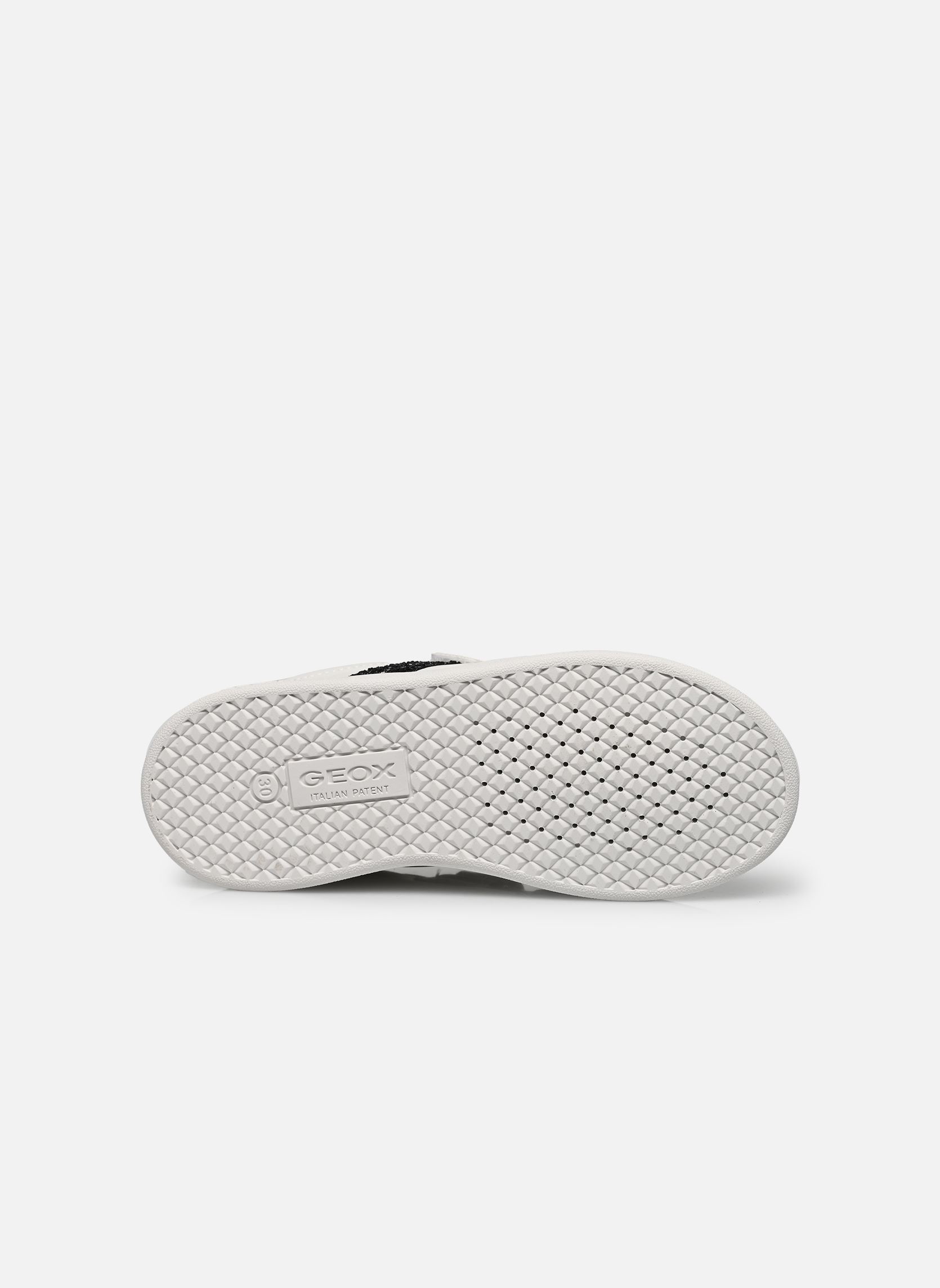 Baskets basses J Eclyper Girl A fille blanc Geox Baskets basses J Eclyper Girl A fille blanc Blanc / Noir