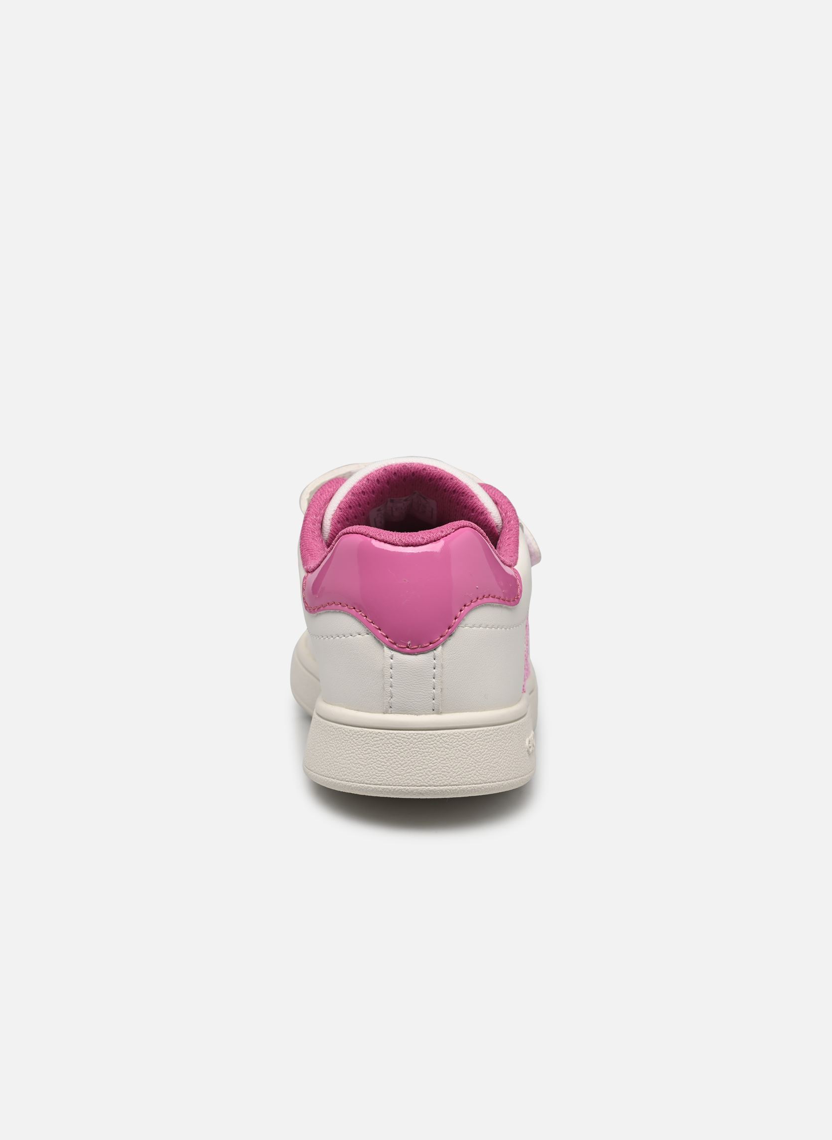Lage sneakers J Eclyper Girl A meisjes wit Geox Lage sneakers J Eclyper Girl A meisjes wit Blanc / Fuchsia