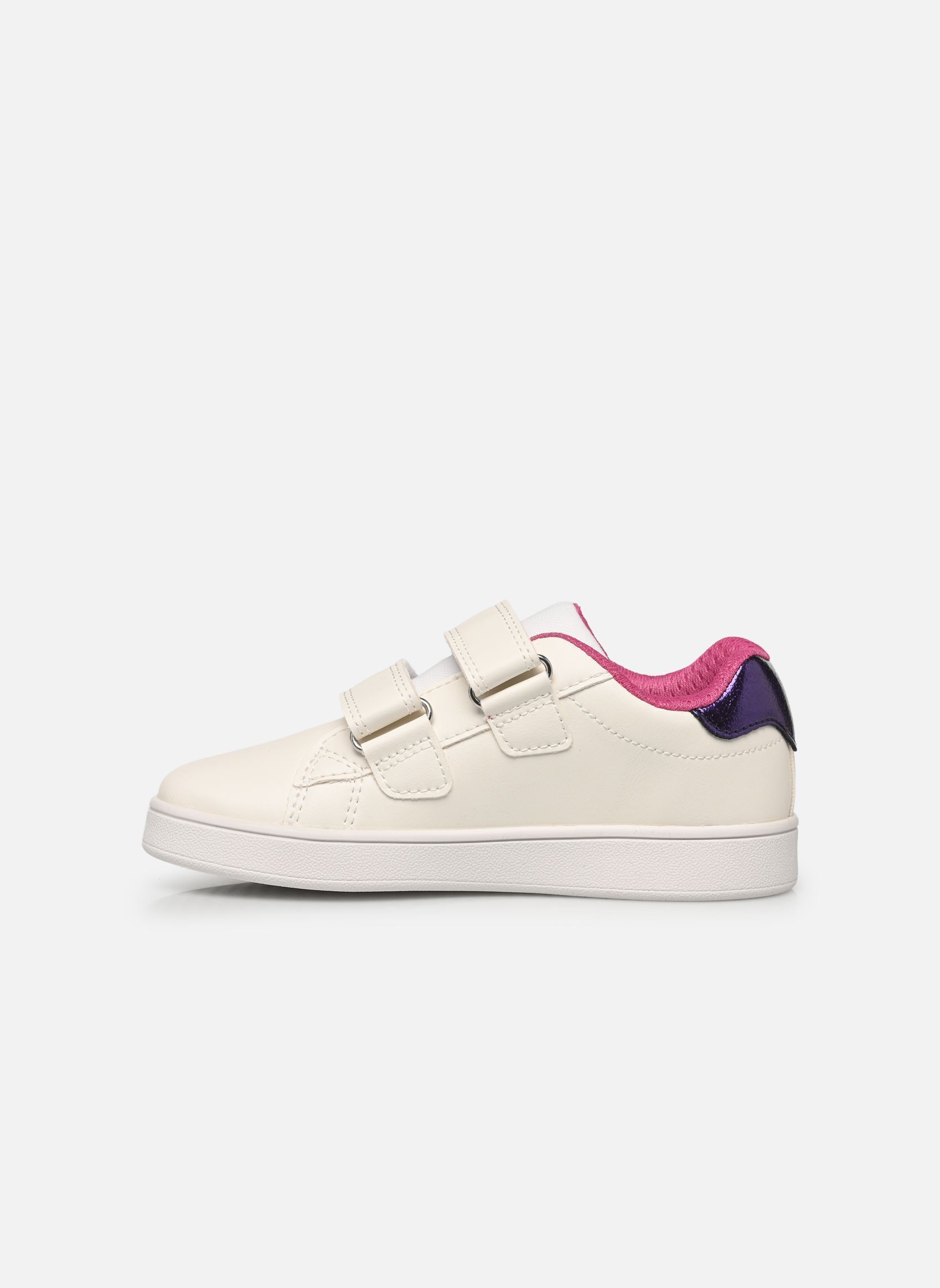 Baskets basses J Eclyper Girl A fille blanc Geox Baskets basses J Eclyper Girl A fille blanc Blanc/Fuchsia Foncé