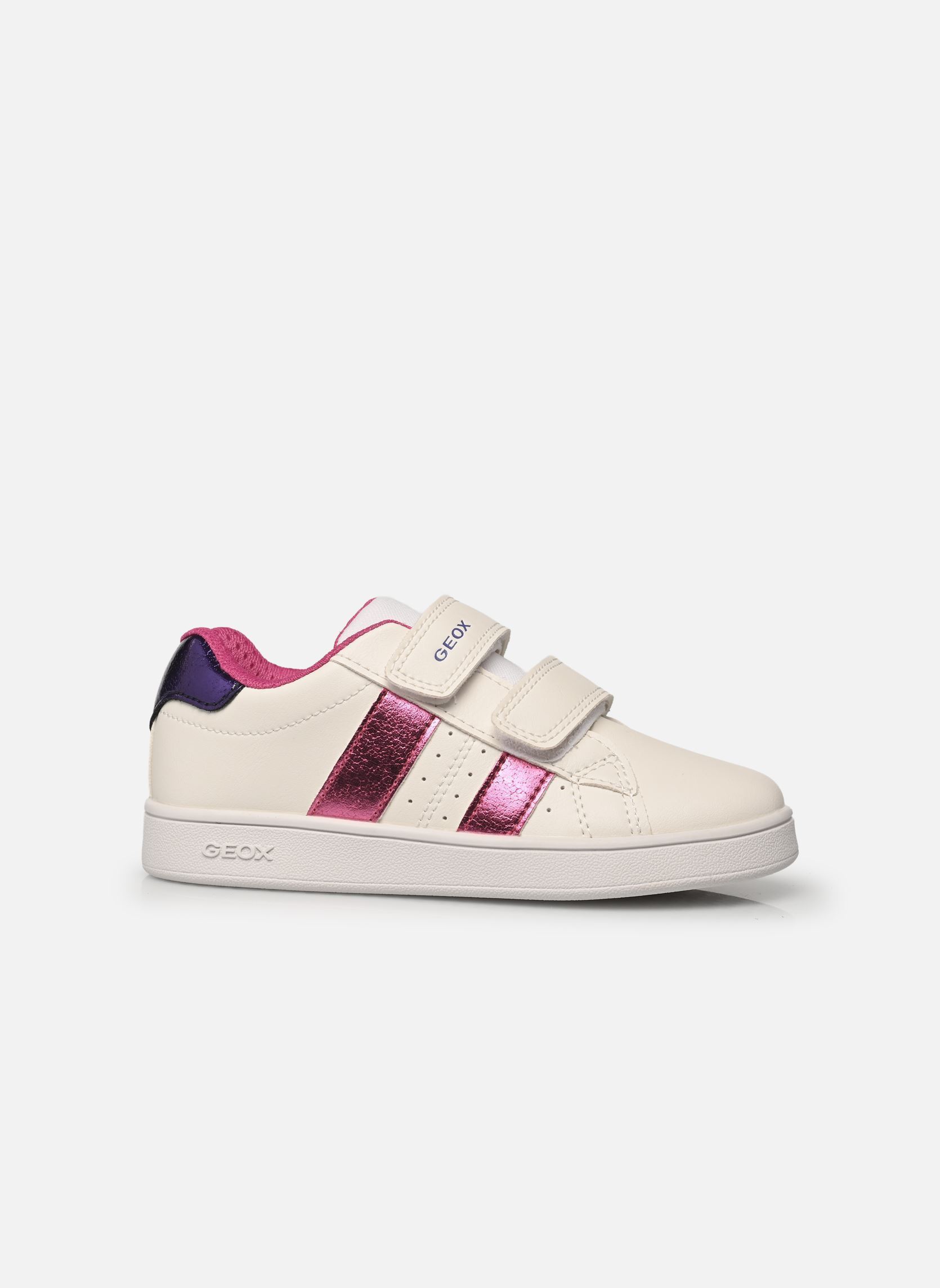 Baskets basses J Eclyper Girl A fille blanc Geox Baskets basses J Eclyper Girl A fille blanc Blanc/Fuchsia Foncé