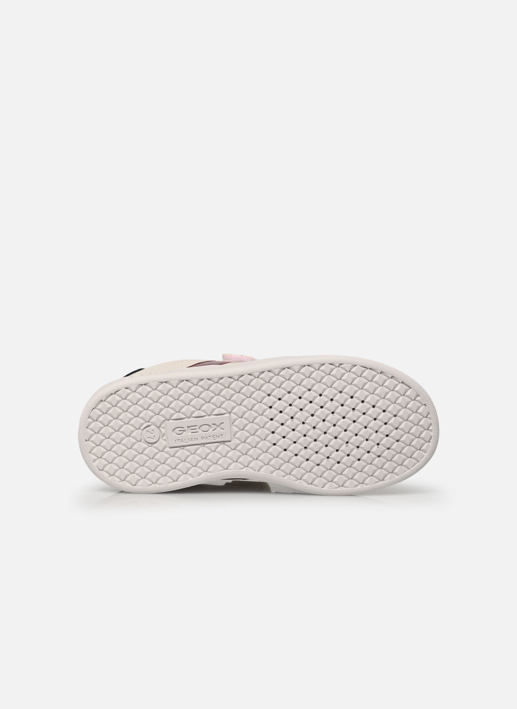 Baskets basses J Eclyper Girl A fille blanc Geox Baskets basses J Eclyper Girl A fille blanc Blanc/Fuchsia Foncé