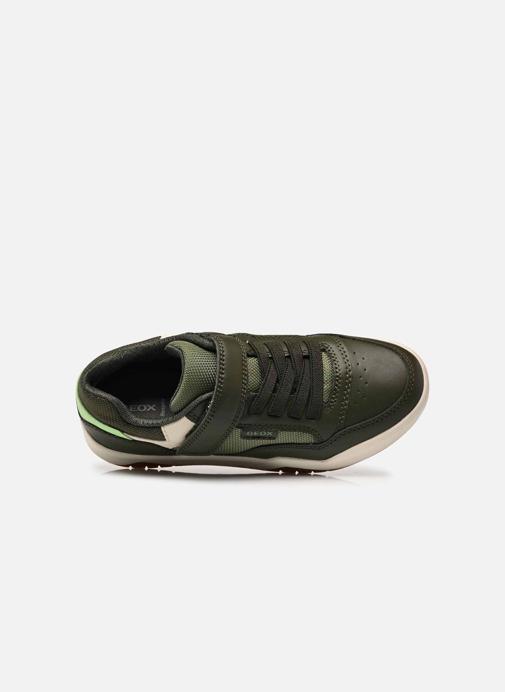 Baskets basses J Perth Boy E garçon vert Geox Baskets basses J Perth Boy E garçon vert Military