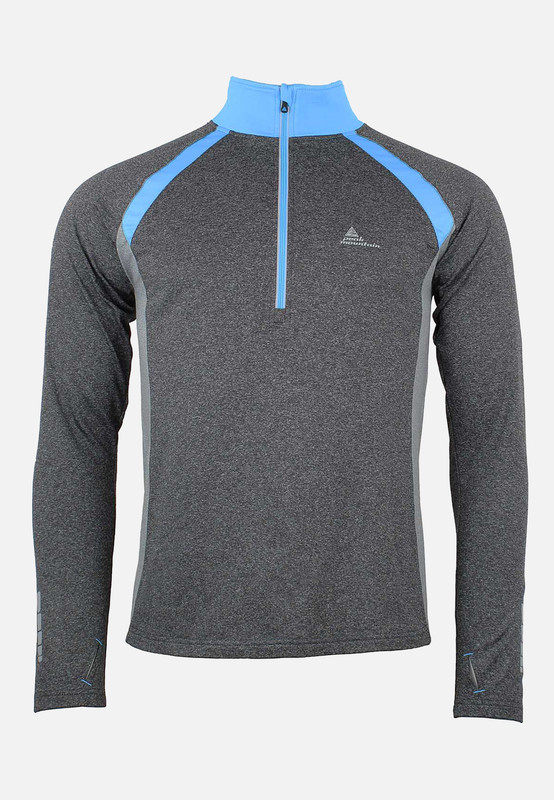 Tee-shirts Top technique homme CANKORA NOIR/BLEU homme noir Peak Mountain Tee-shirts Top technique homme CANKORA NOIR/BLEU homme noir Noir