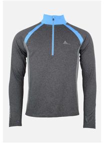 Tee-shirts Top technique homme CANKORA NOIR/BLEU homme noir