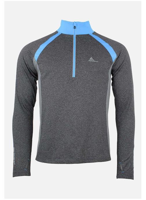 Peak Mountain Tee-shirts Top technique homme CANKORA NOIR/BLEU homme noir