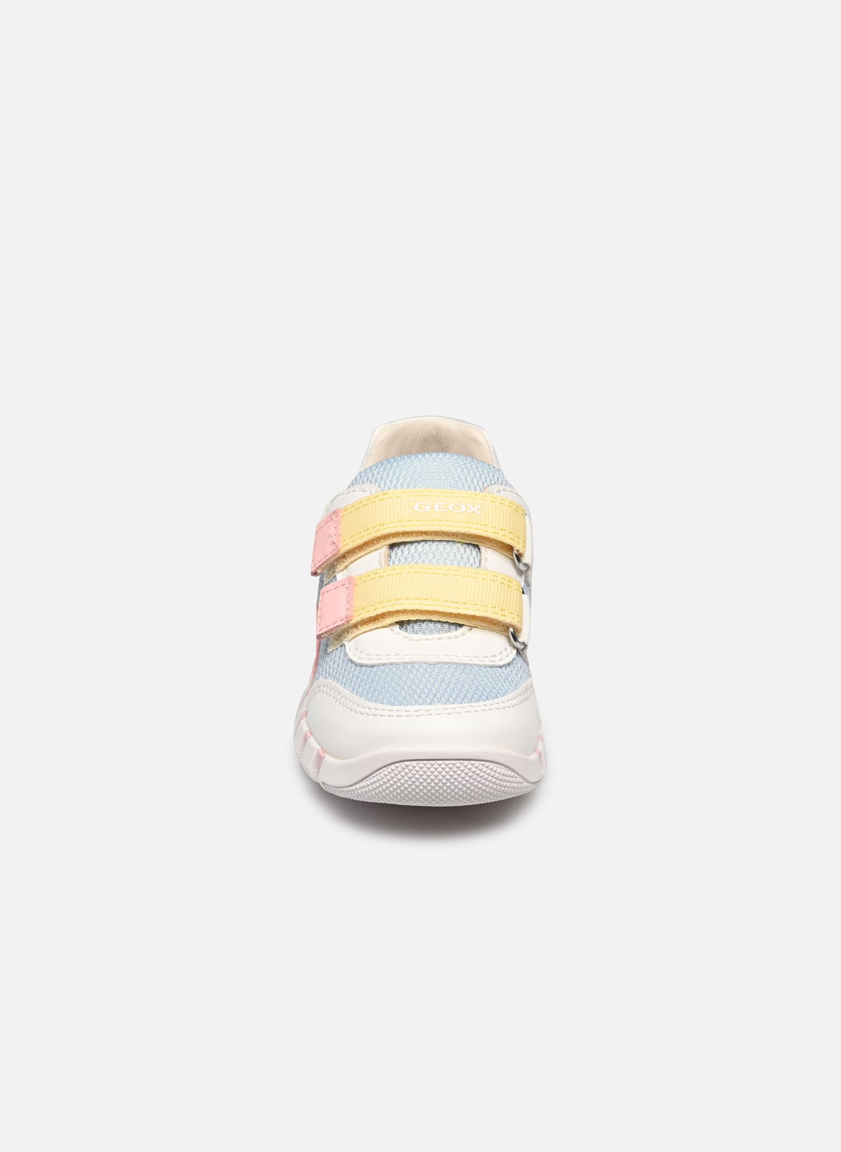 Baskets basses B Iupidoo Girl A fille multicolore Geox Baskets basses B Iupidoo Girl A fille multicolore Crystal/White
