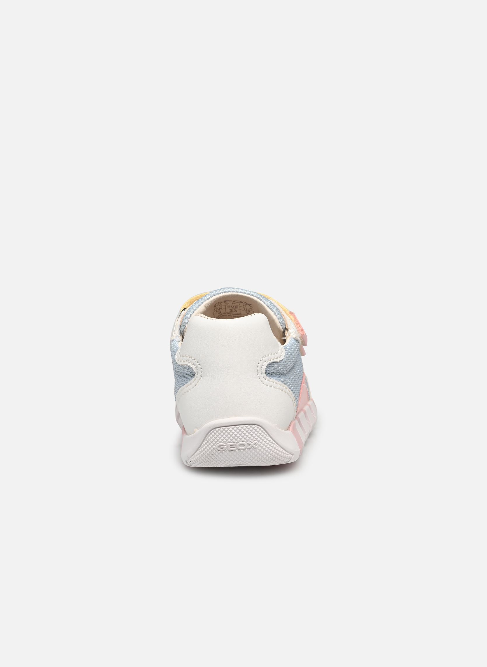 Geox Baby meisje B Iupidoo Girl C sneaker, Grey Old Rose, 23 EU