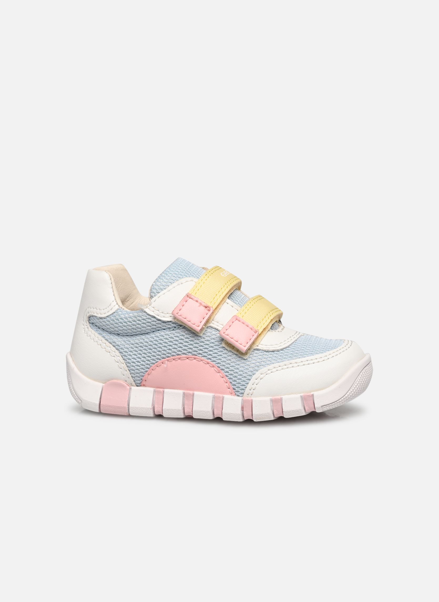Baskets basses B Iupidoo Girl A fille multicolore Geox Baskets basses B Iupidoo Girl A fille multicolore Crystal/White
