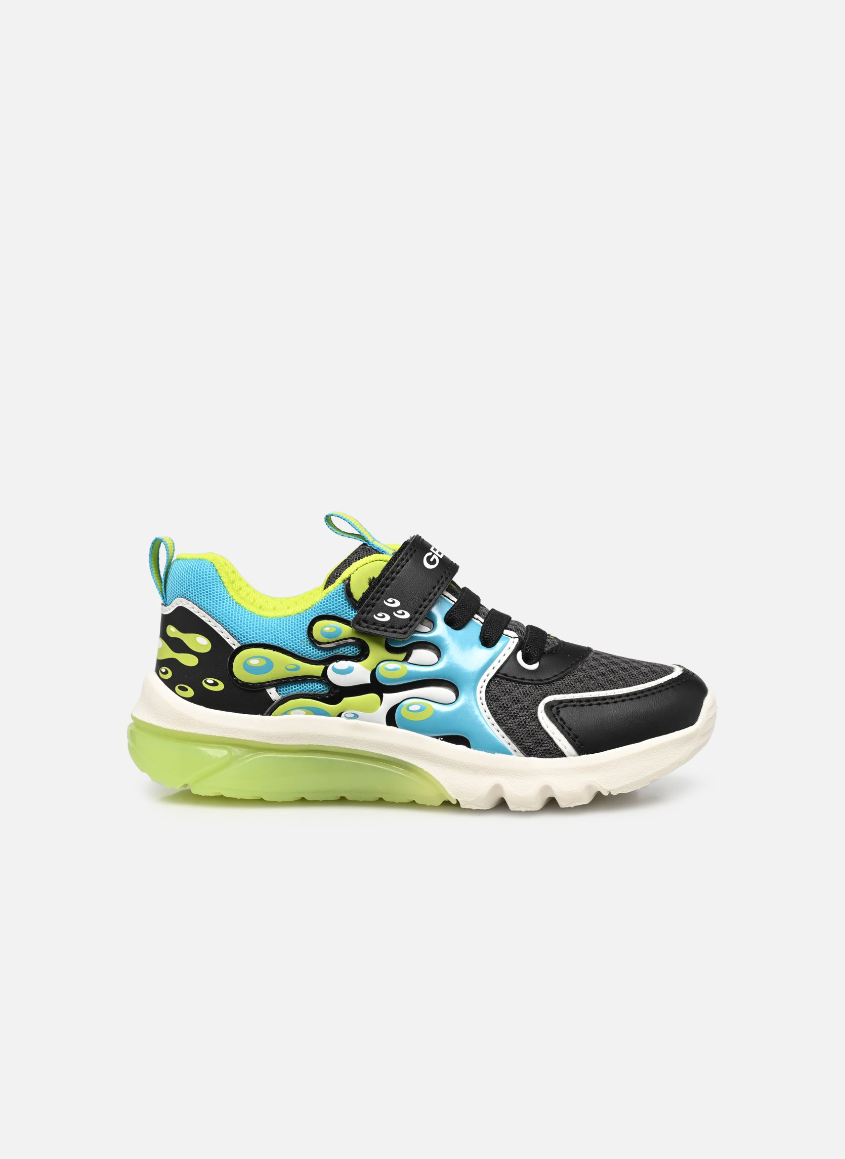 Baskets basses J Ciberdron Boy A garçon multicolore Geox Baskets basses J Ciberdron Boy A garçon multicolore BLACK/LT BLUE