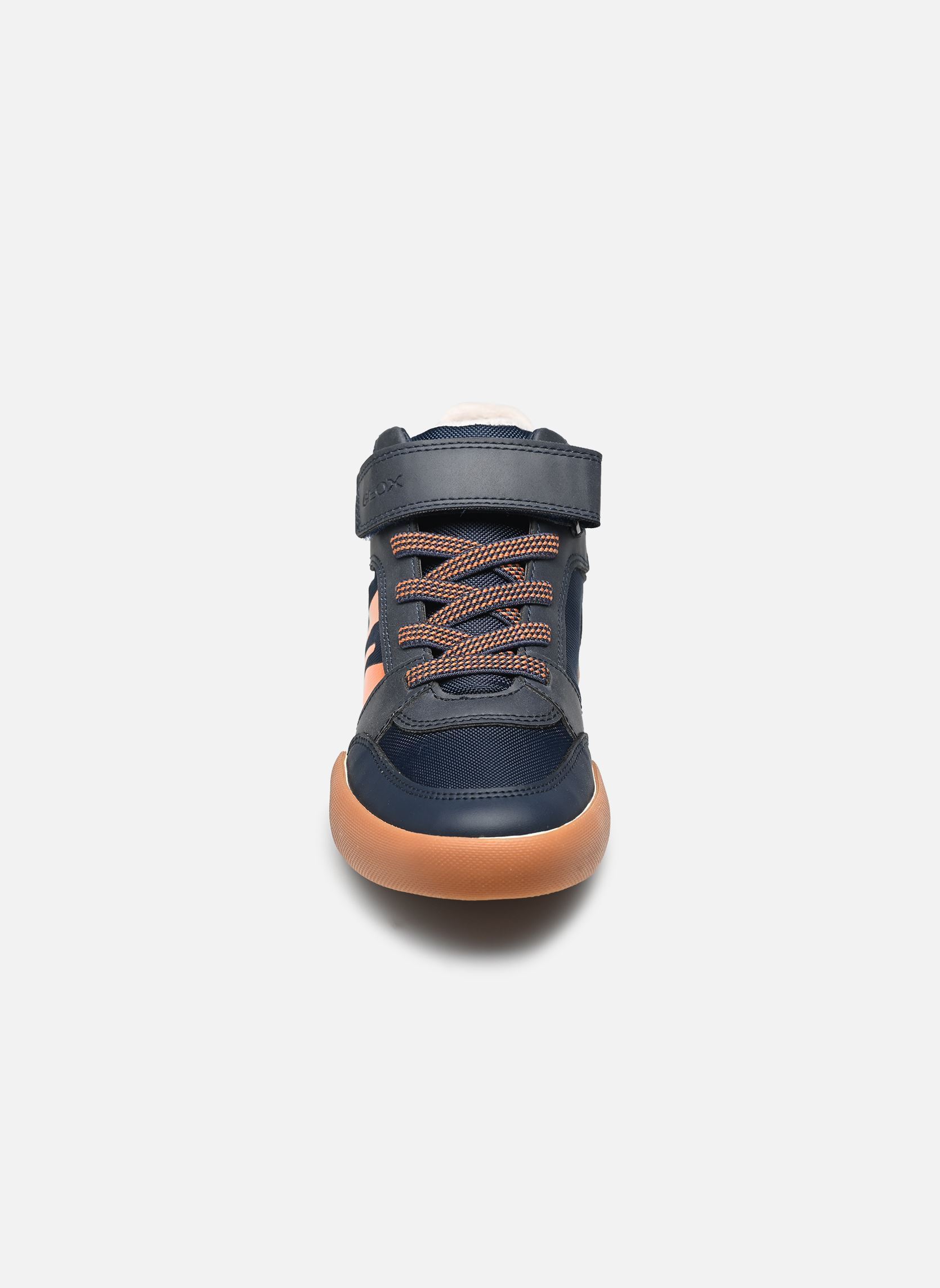Baskets hautes J Gisli Boy A bleu Geox Baskets hautes J Gisli Boy A bleu Bl Mar/Orange Foncé