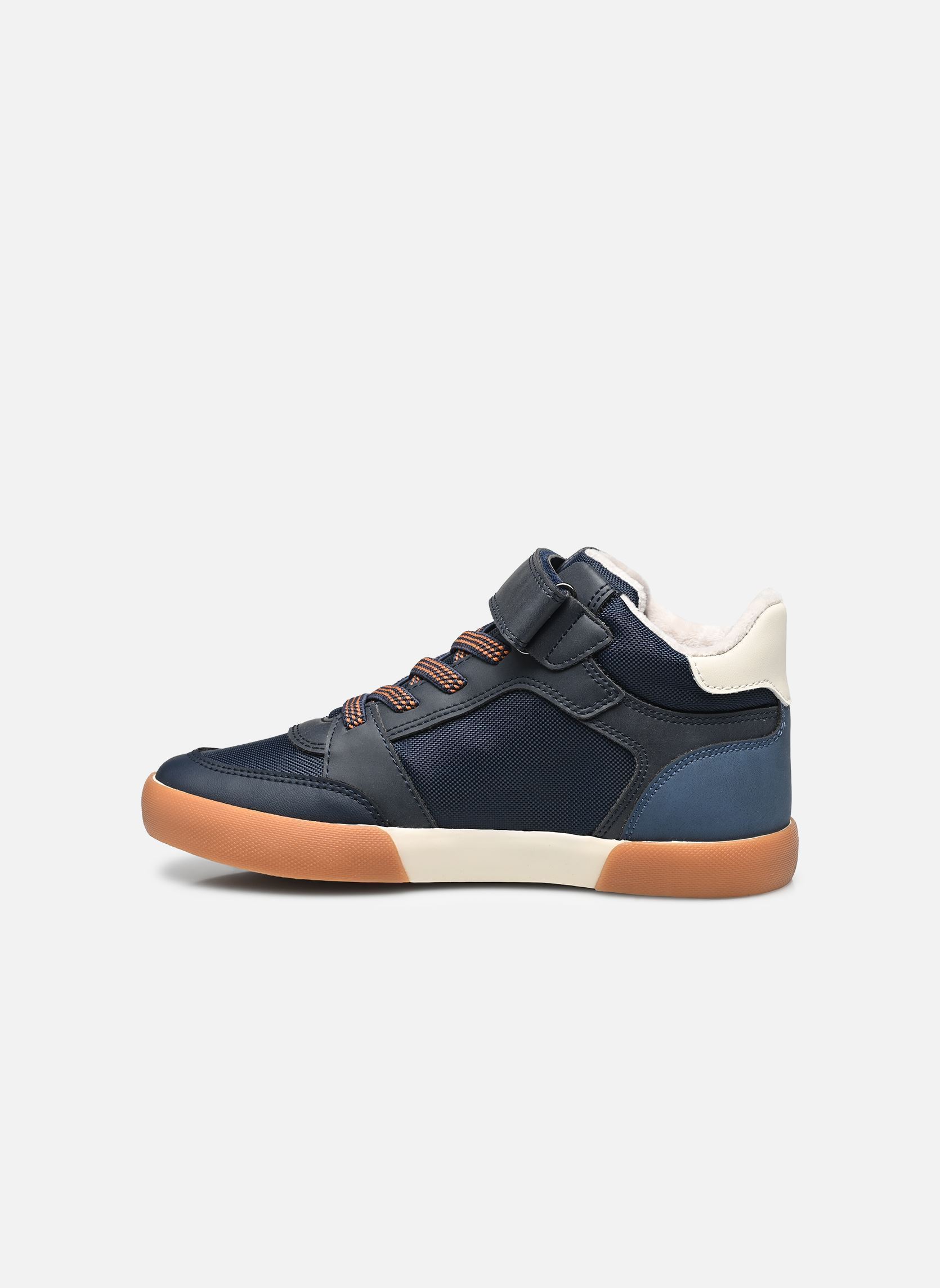 Baskets hautes J Gisli Boy A bleu Geox Baskets hautes J Gisli Boy A bleu Bl Mar/Orange Foncé