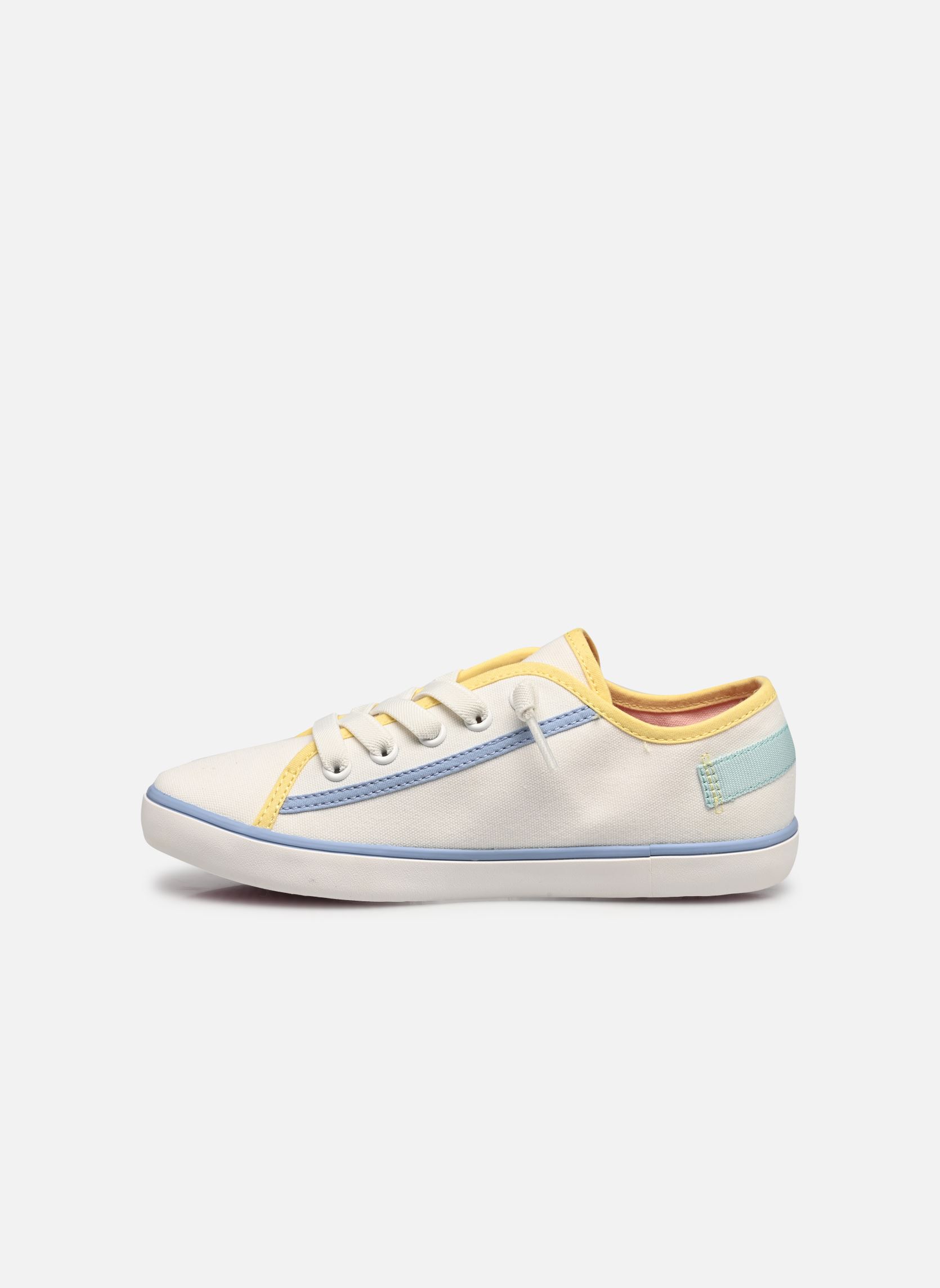 Lage sneakers J Gisli Girl F meisjes wit Geox Lage sneakers J Gisli Girl F meisjes wit WHITE/LT YELLOW