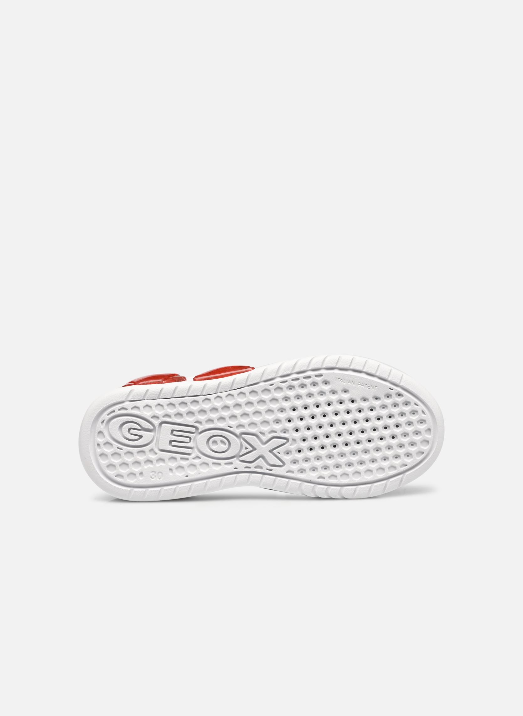 Baskets basses J Illuminus Boy A garçon noir Geox Baskets basses J Illuminus Boy A garçon noir Noir/rouge