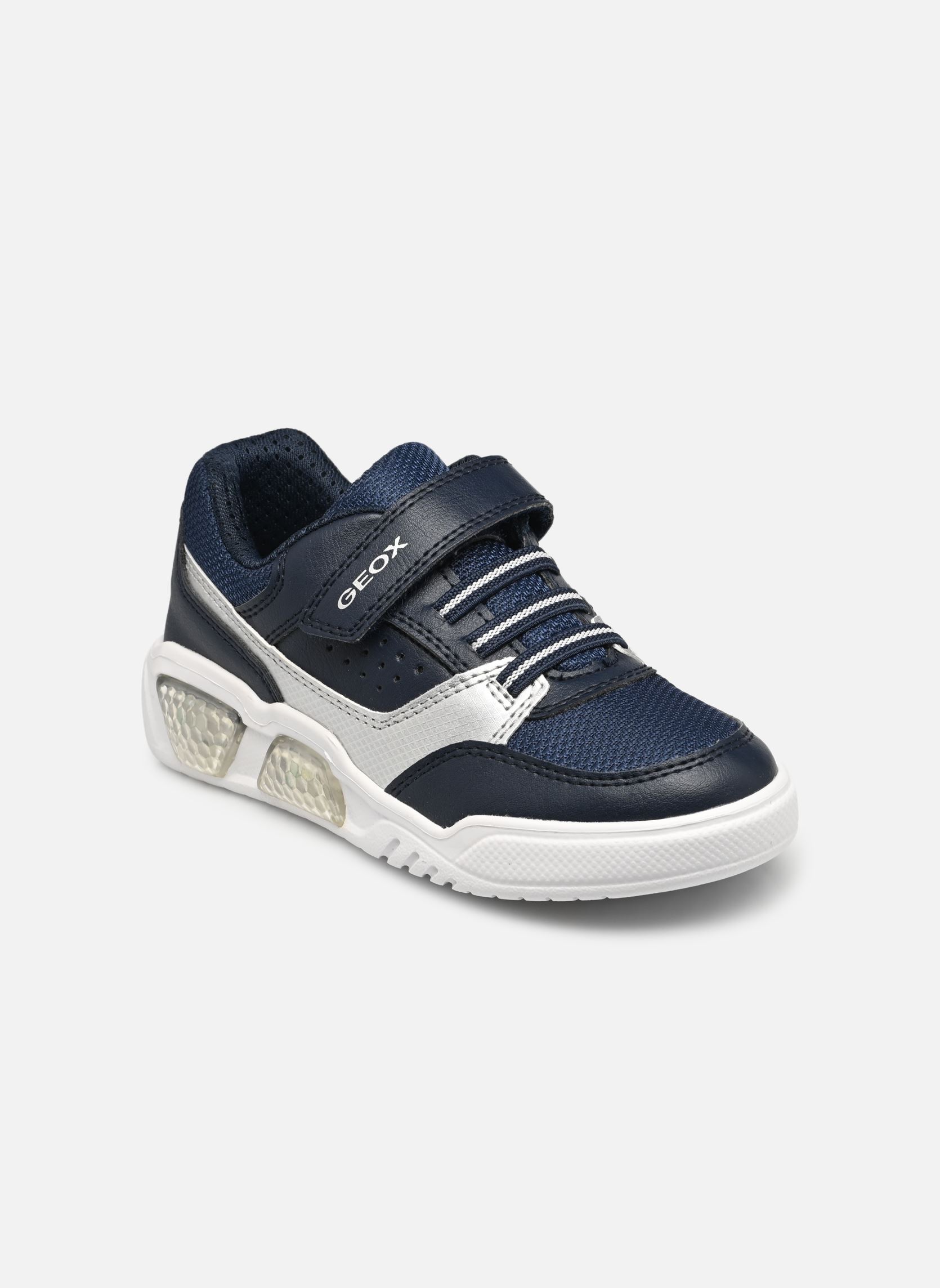Chaussures Enfant Confort Baskets Geox J Illuminus Boy - Garçon Chaussures Enfant Confort Baskets Geox J Illuminus Boy - Garçon