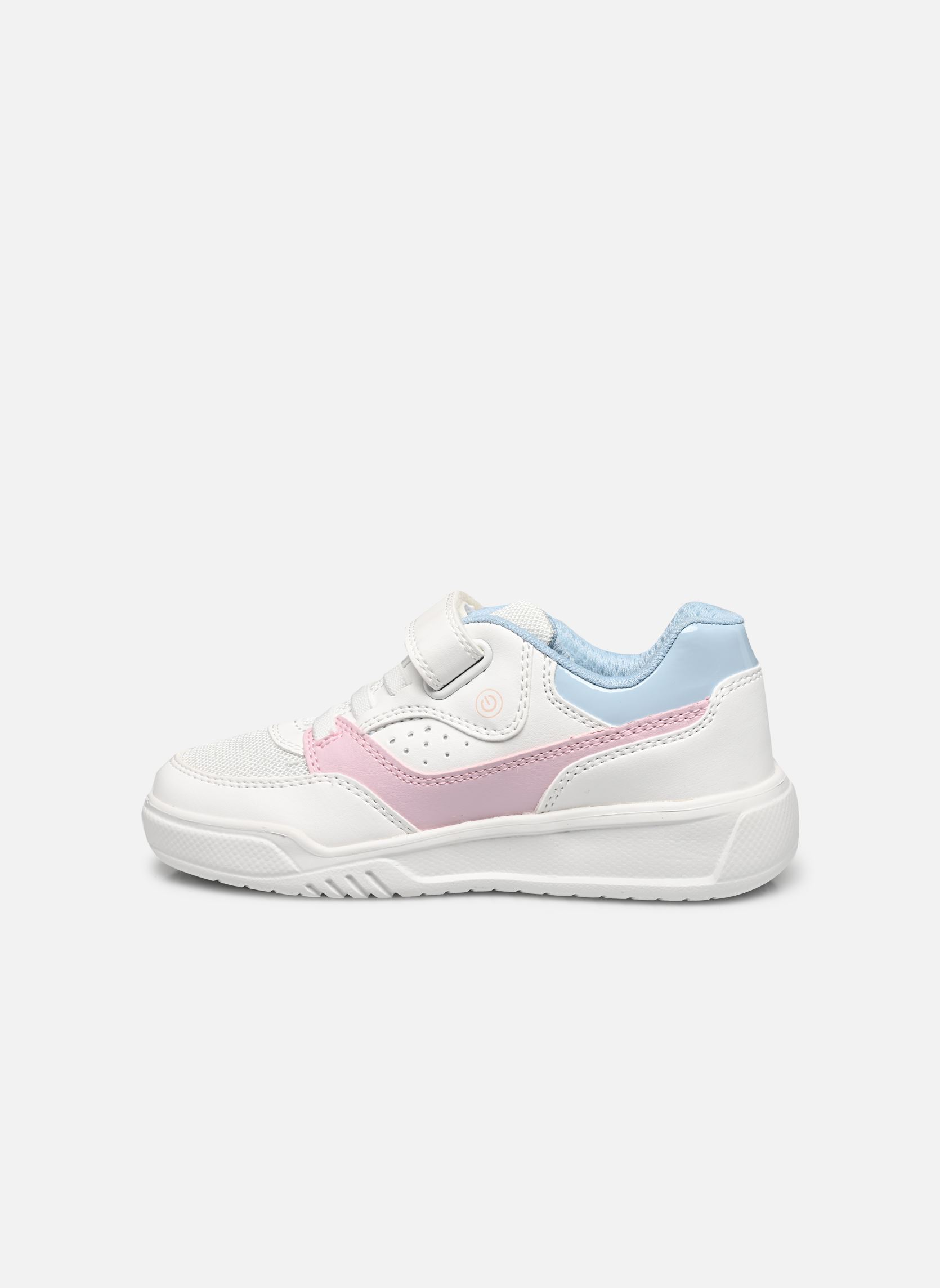 Niedrige Sneaker J Illuminus Girl A mädchen weiß Geox Niedrige Sneaker J Illuminus Girl A mädchen weiß Blanc / Rose