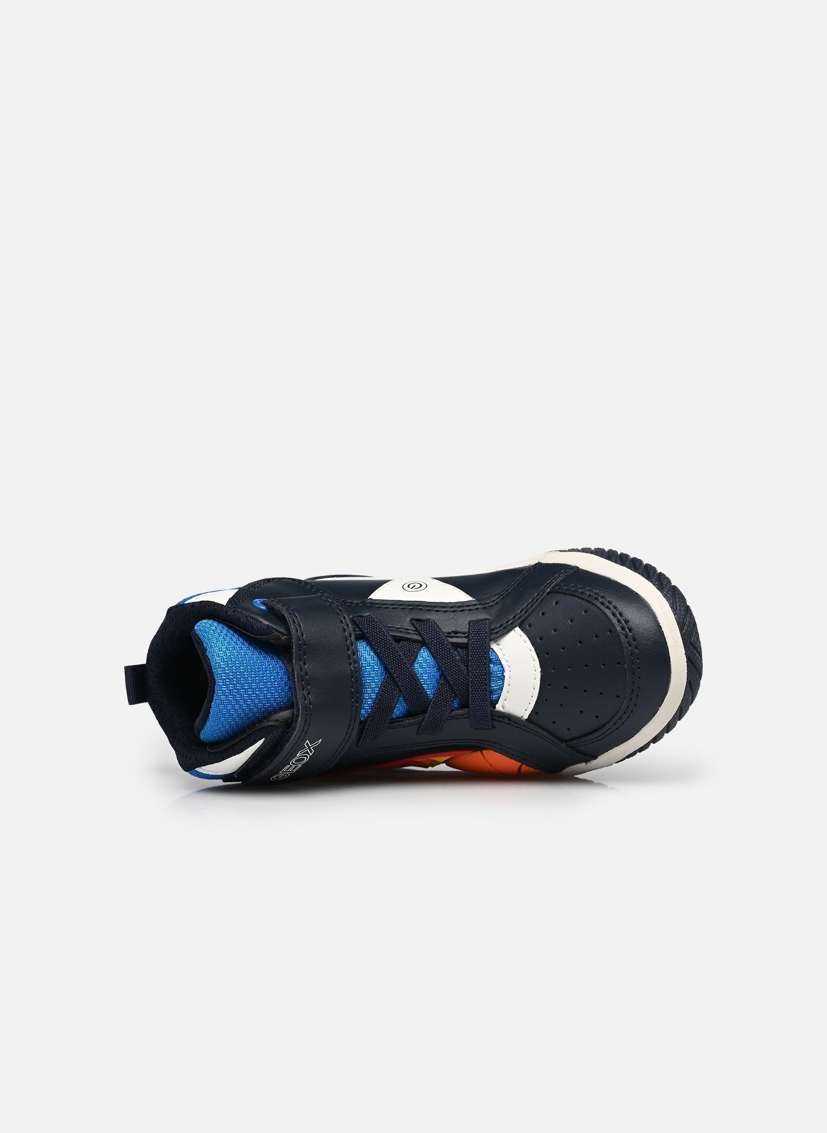 Hoge sneakers J Inek Boy C jongens blauw Geox Hoge sneakers J Inek Boy C jongens blauw NAVY/LT BLUE