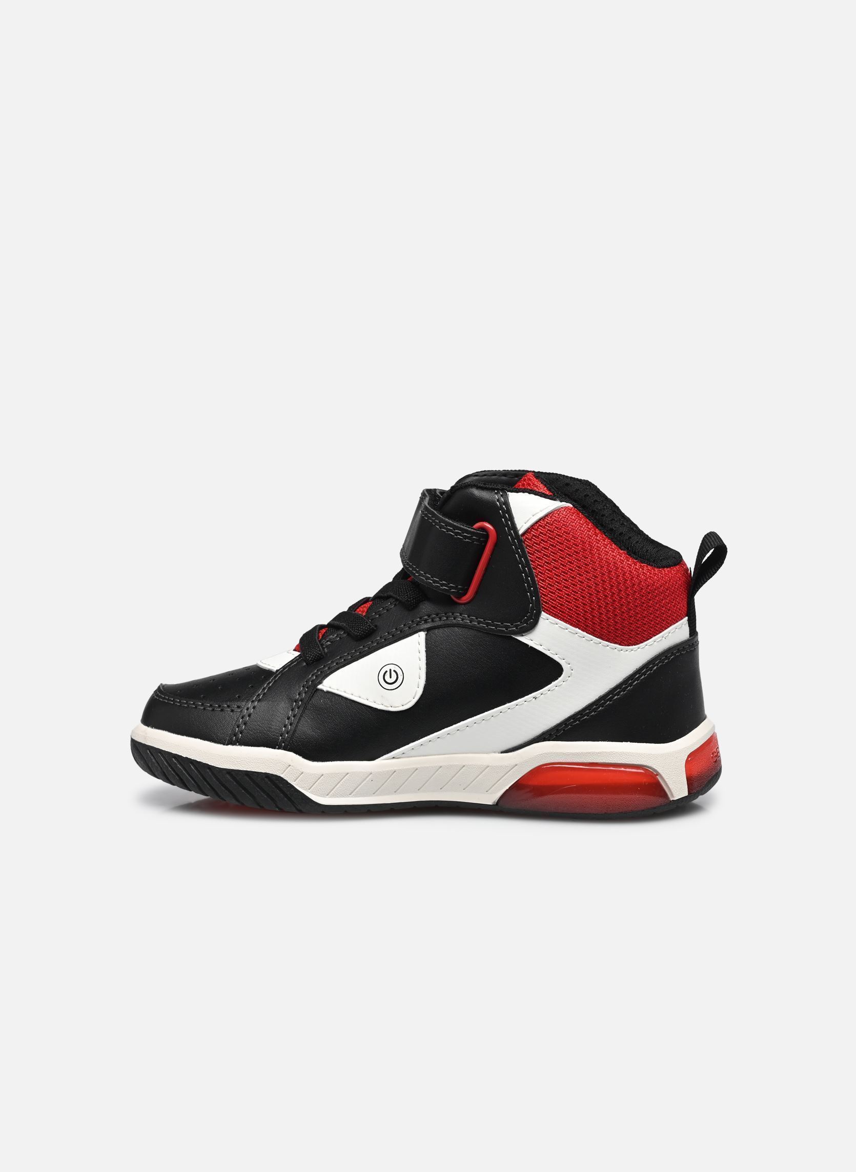 Zapatillas altas J Inek Boy C multicolor Geox Zapatillas altas J Inek Boy C multicolor NOIR/ROUGE